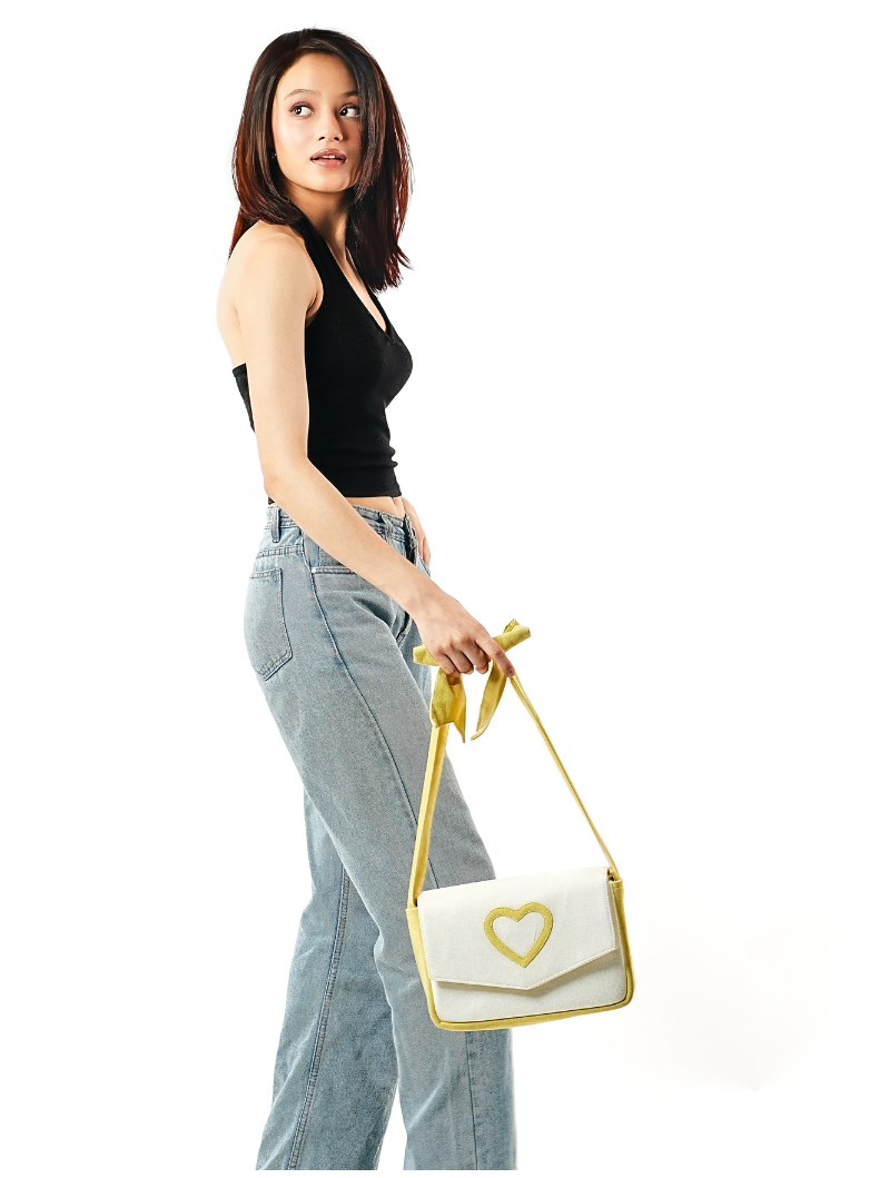VALENTINE CLUTCH YELLOW