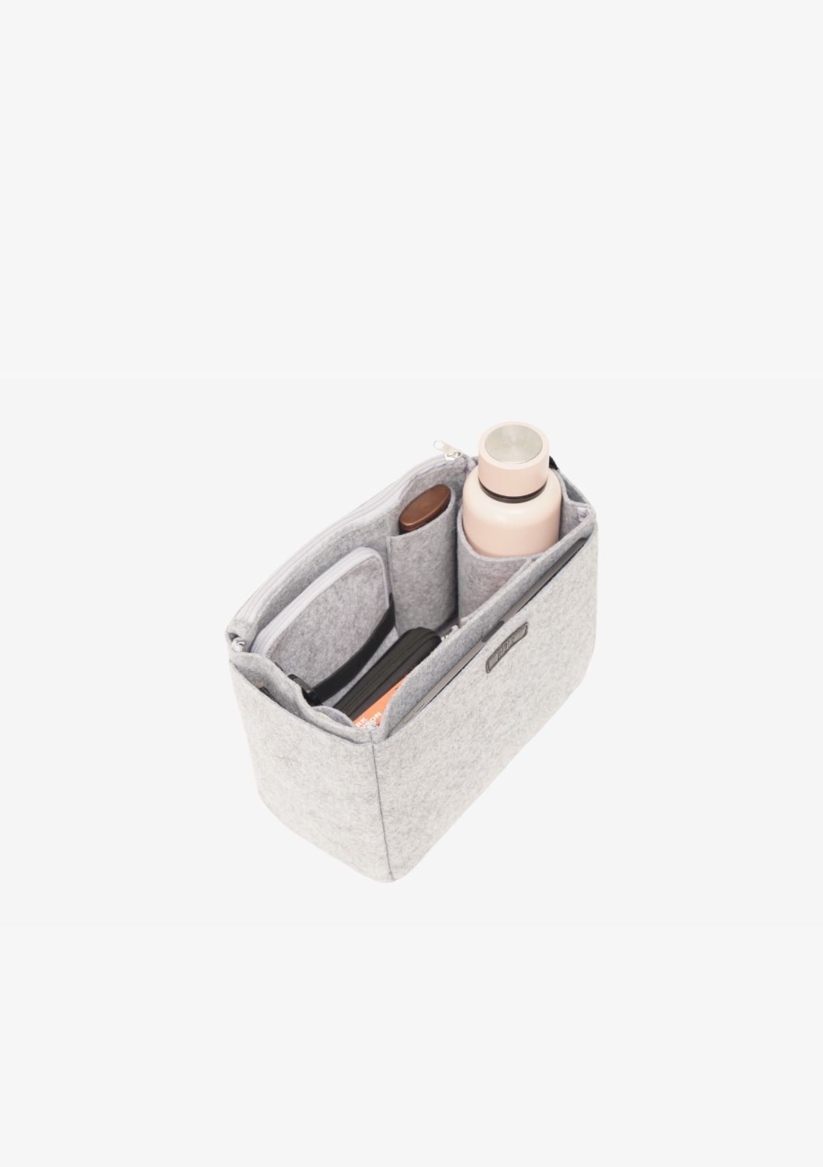 Grey Felt Handbag Organizer - Rizir