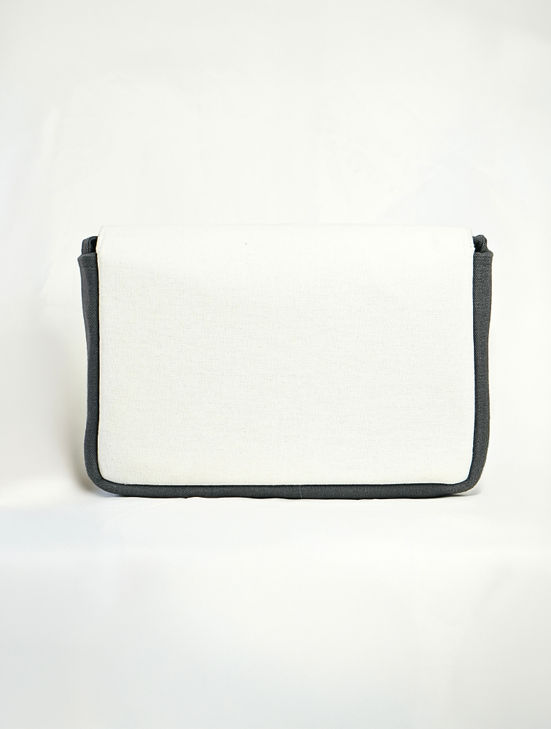 VALENTINE CLUTCH CHARCOAL
