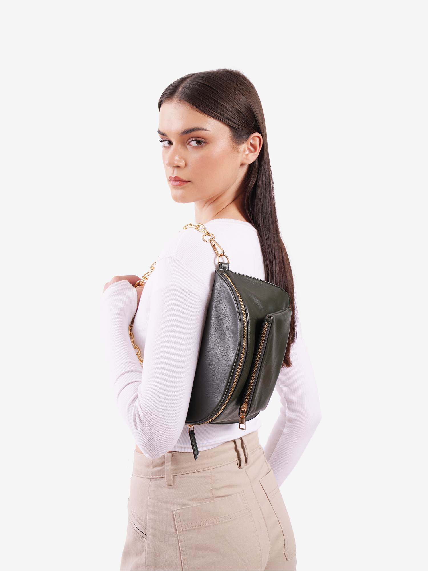 GO EASY BAG- DUO OLIVE - Rizir