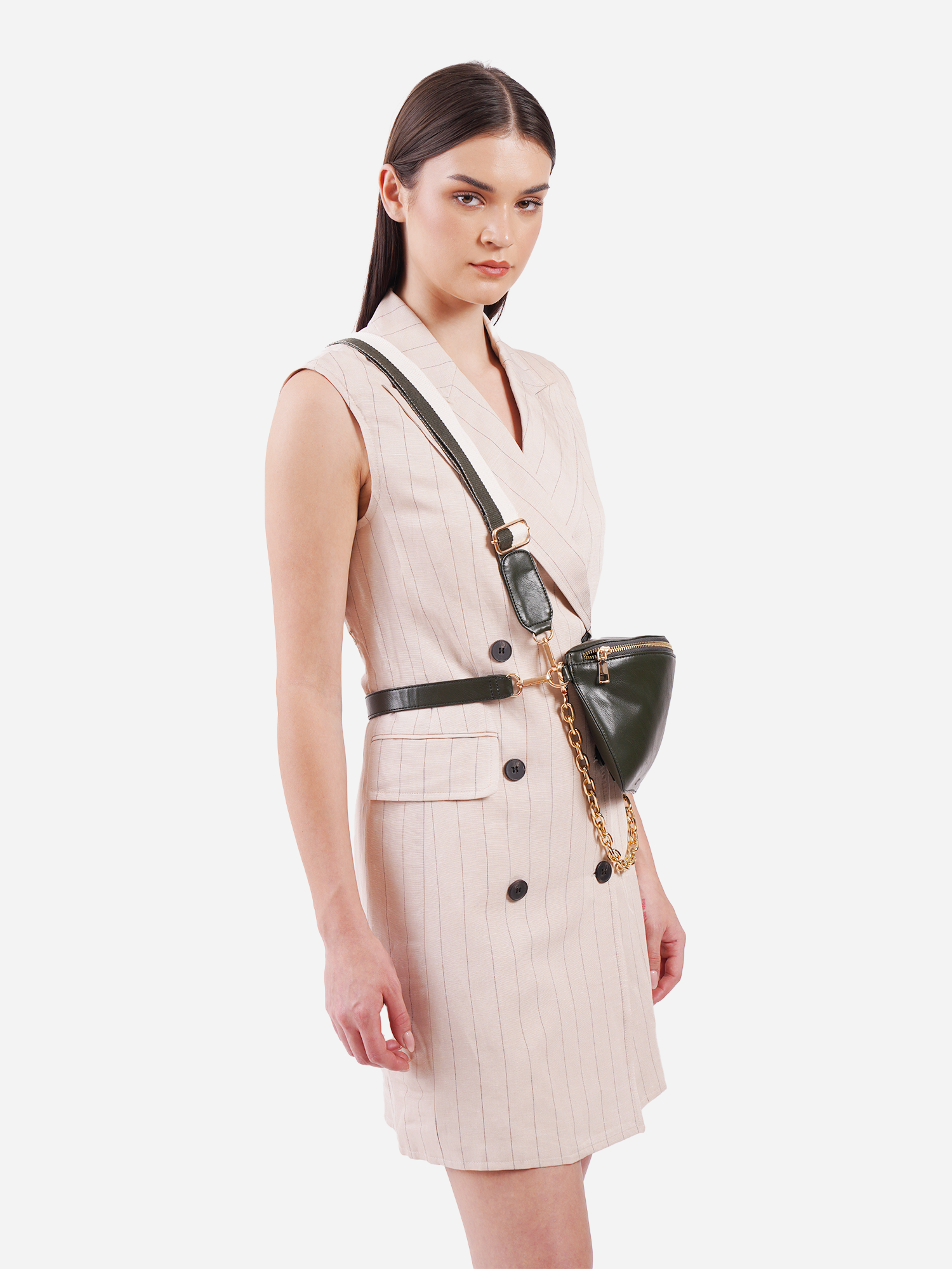 EASE BUM BAG- TRIO OLIVE - Rizir