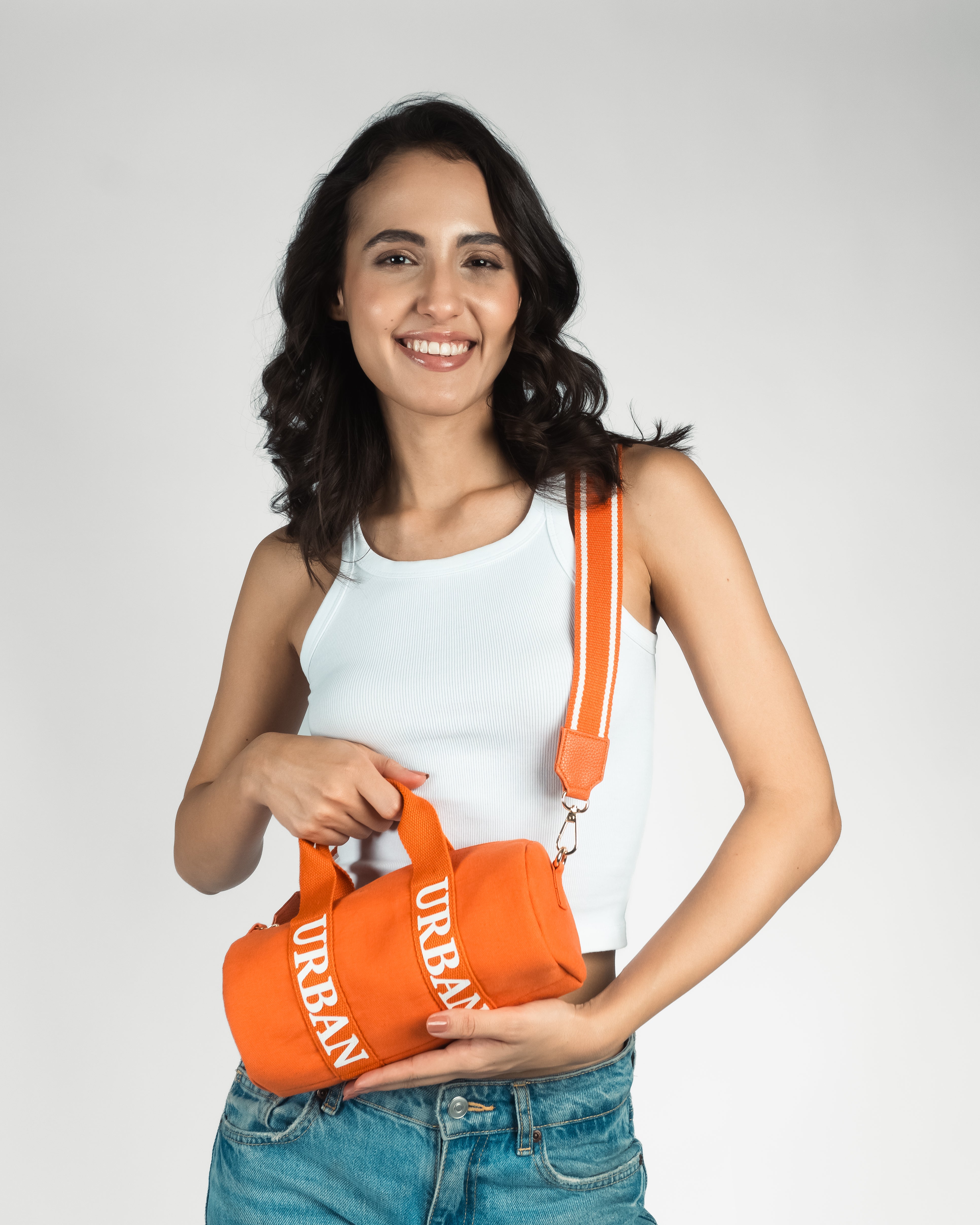 MINI URBAN DUFFLE ORANGE