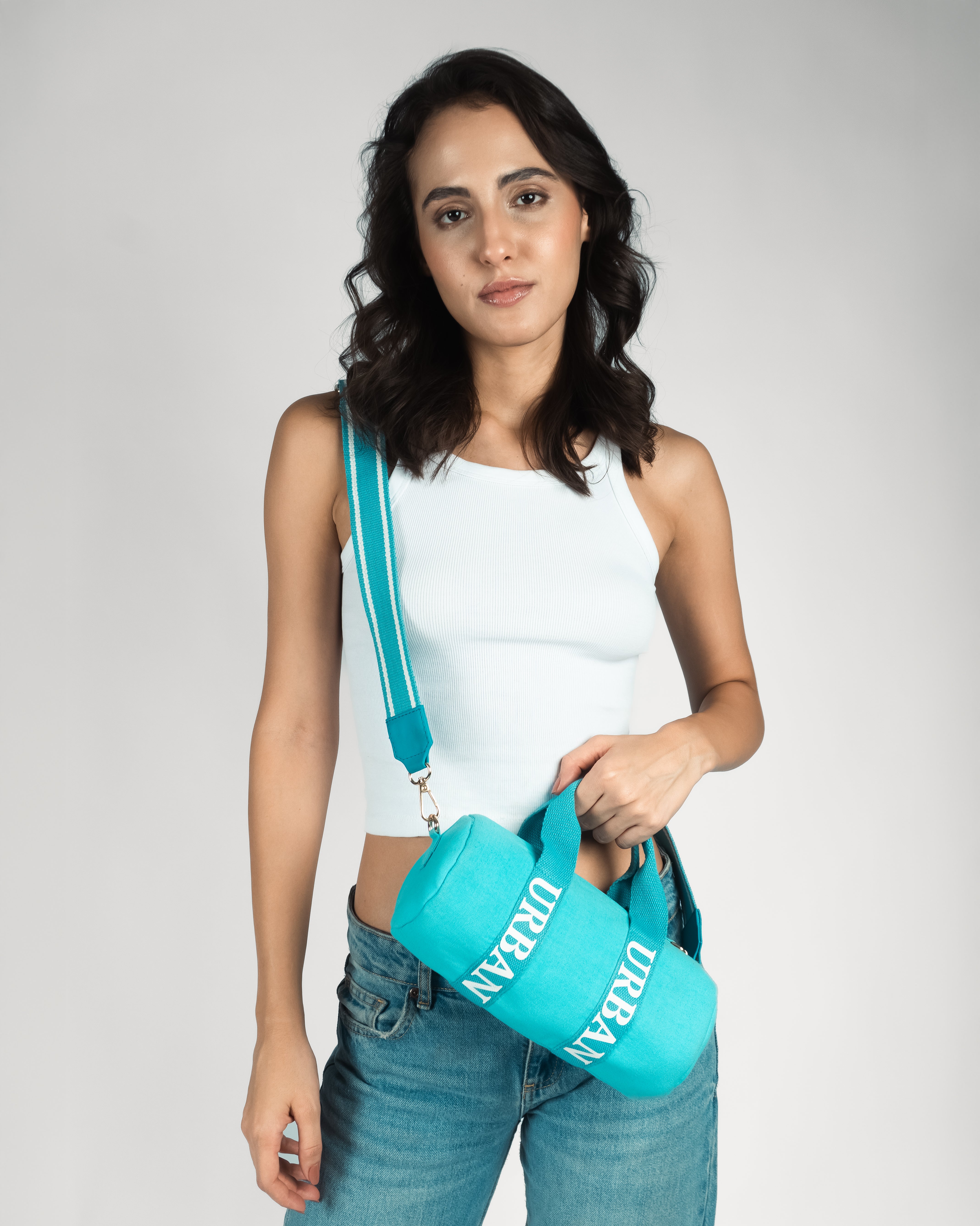 MINI URBAN DUFFLE BLUE - Rizir