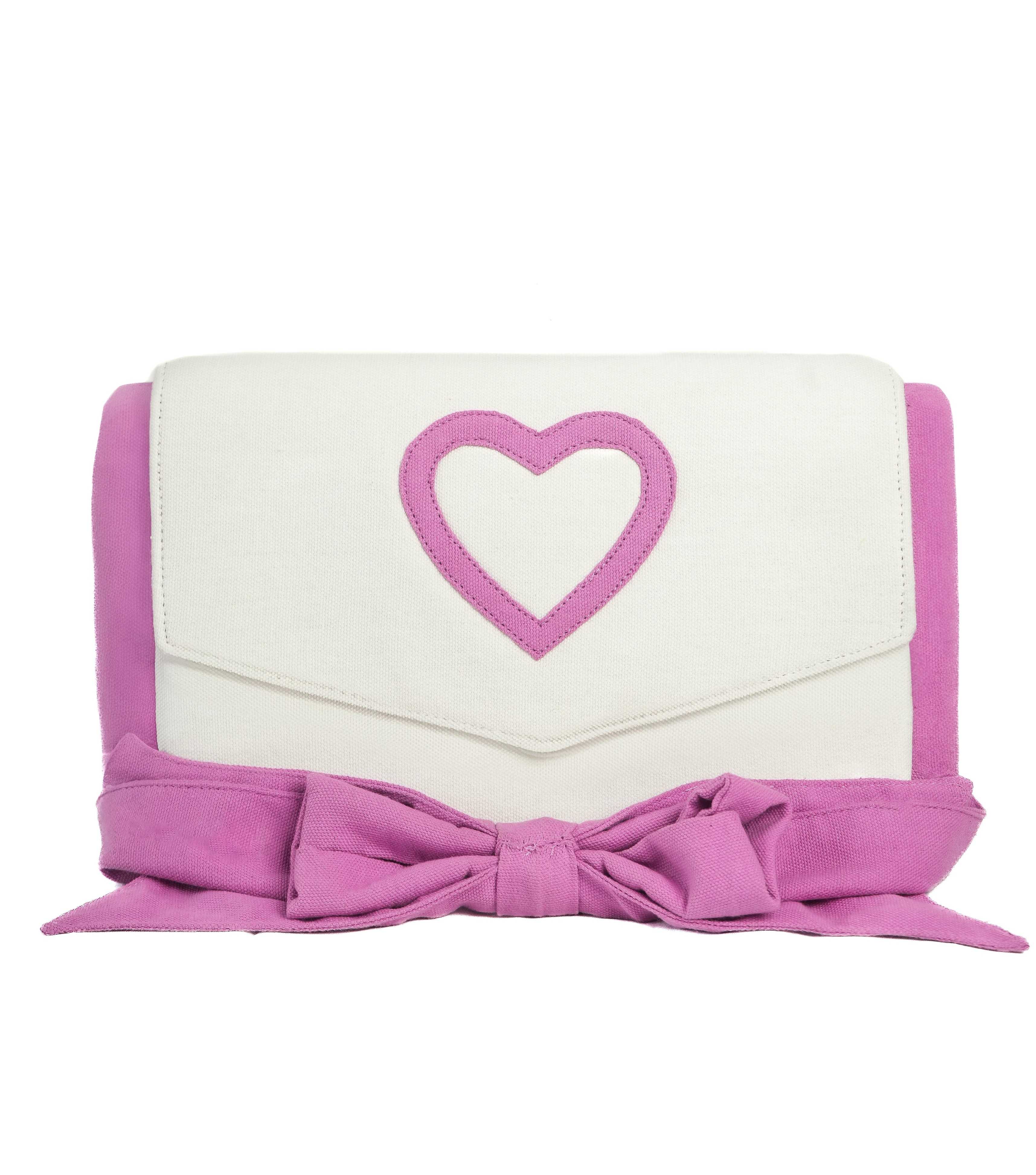 VALENTINE CLUTCH DUSKY PINK