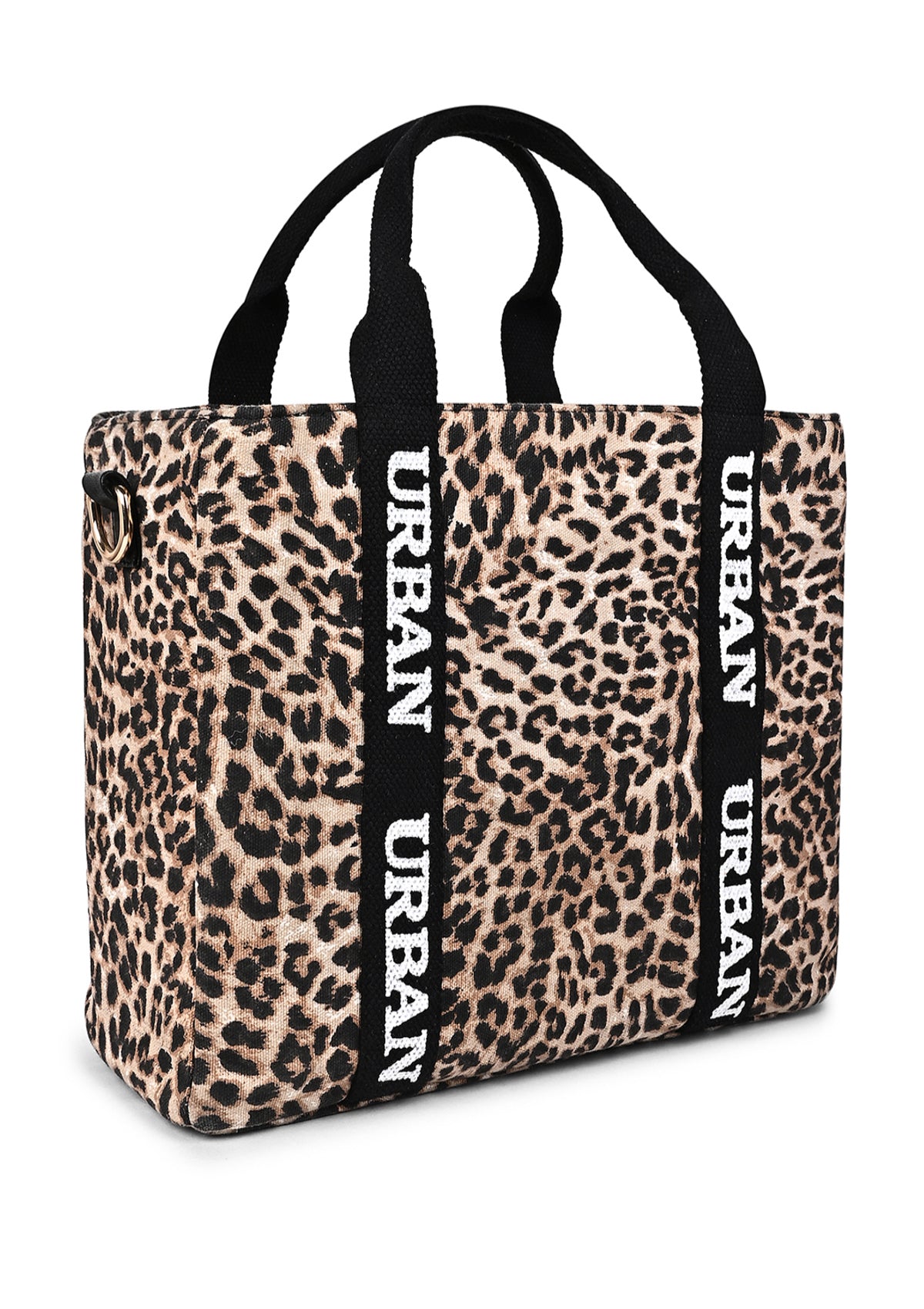 LEOPARD PRINTED URBAN TOTE - Rizir