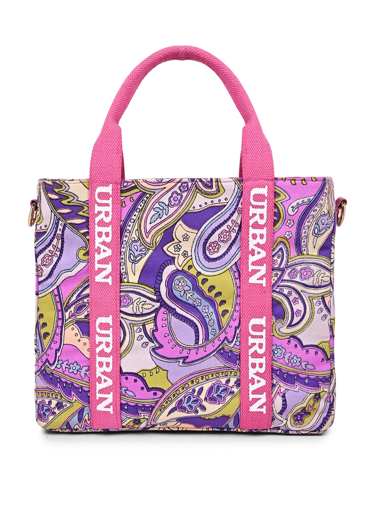 PAISLEY PRINTED URBAN TOTE - Rizir