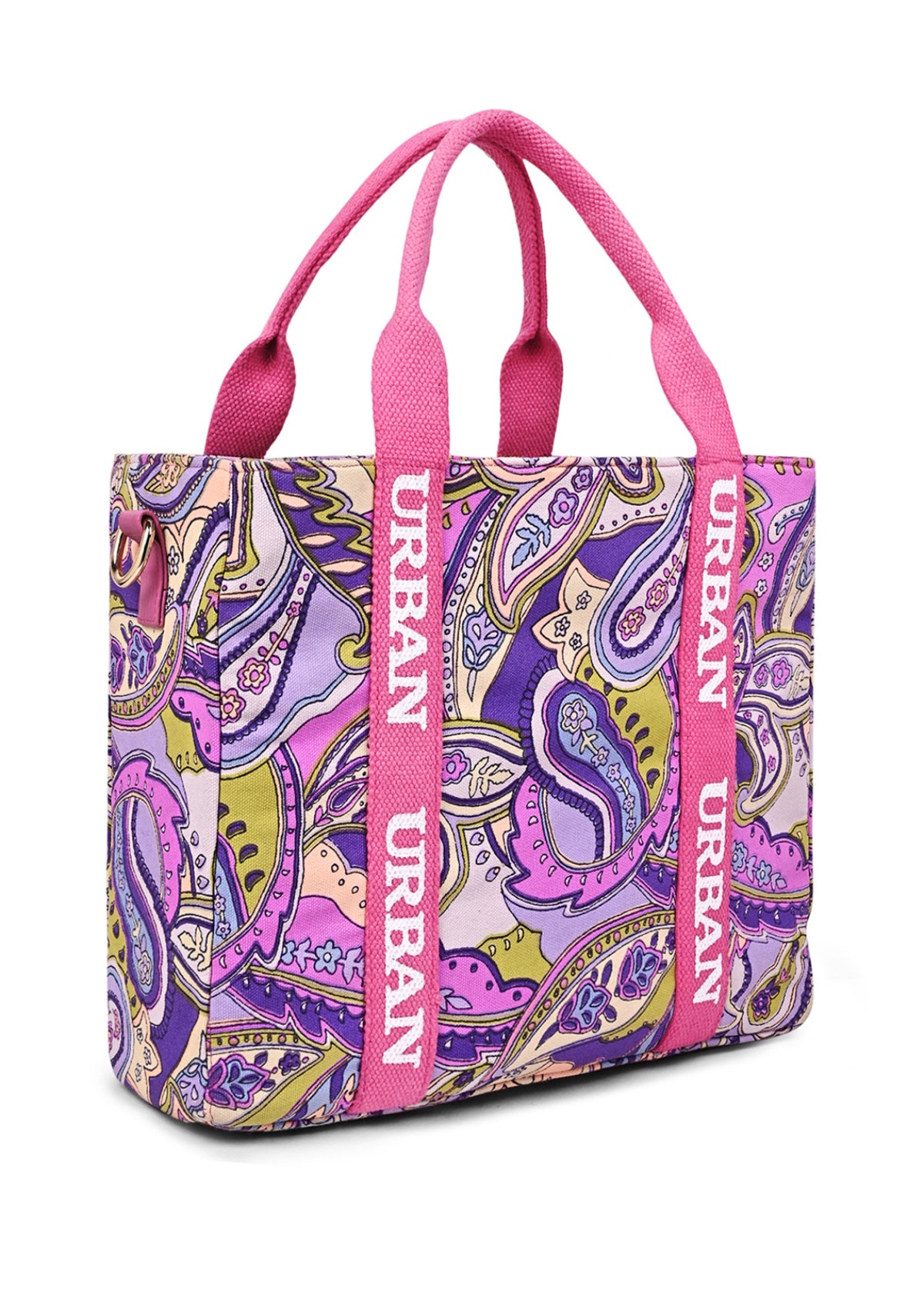 PAISLEY PRINTED URBAN TOTE - Rizir