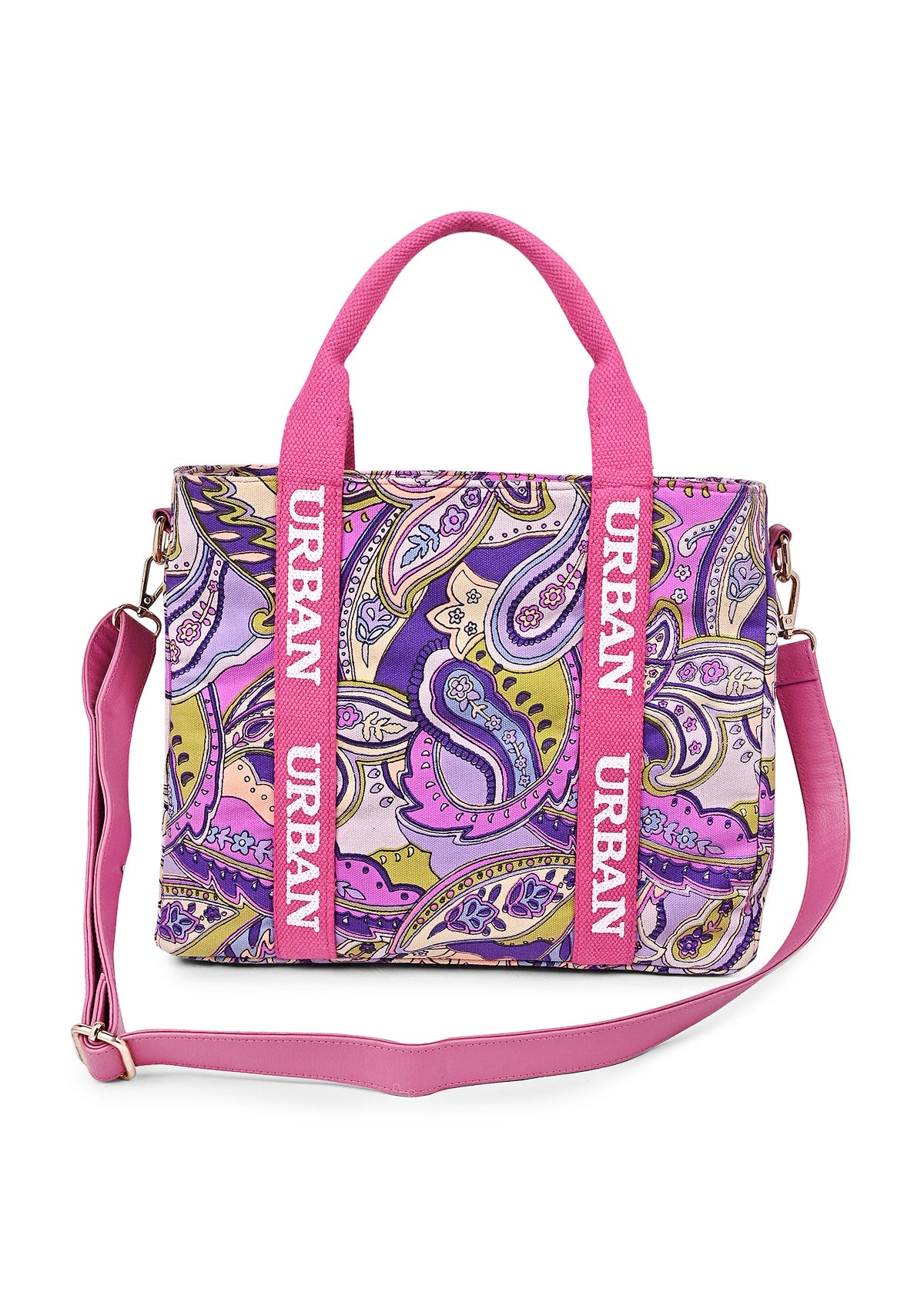 PAISLEY PRINTED URBAN TOTE - Rizir