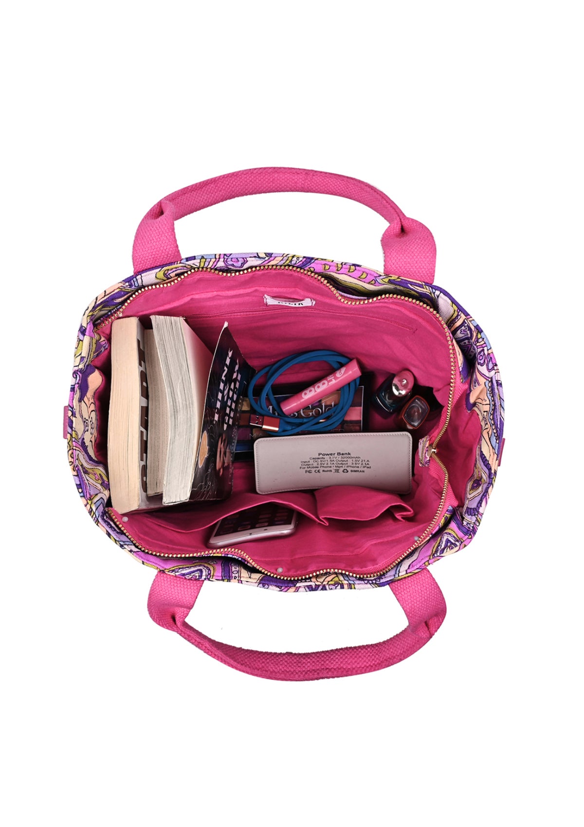 PAISLEY PRINTED URBAN TOTE - Rizir
