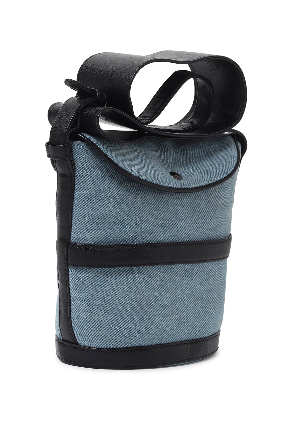 CADE BLACK DENIM BAG - Rizir