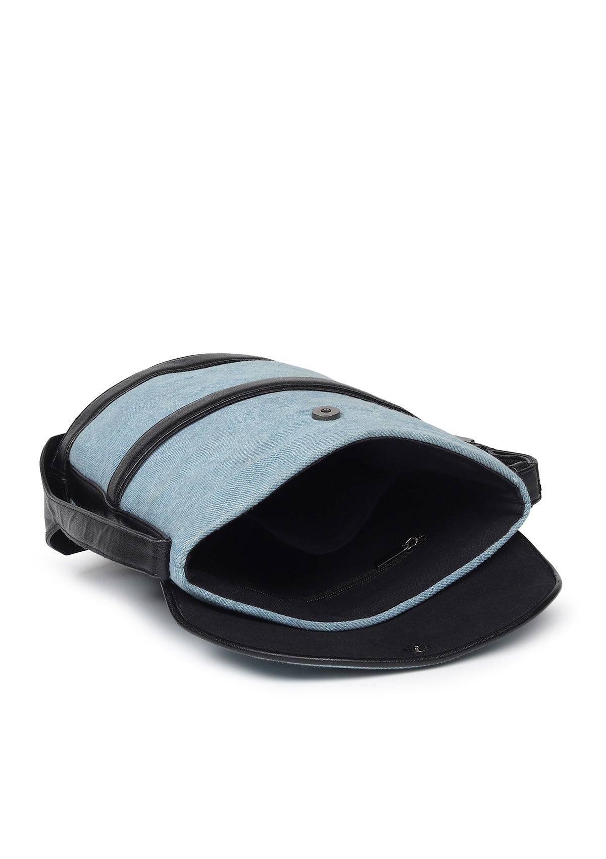 CADE BLACK DENIM BAG - Rizir