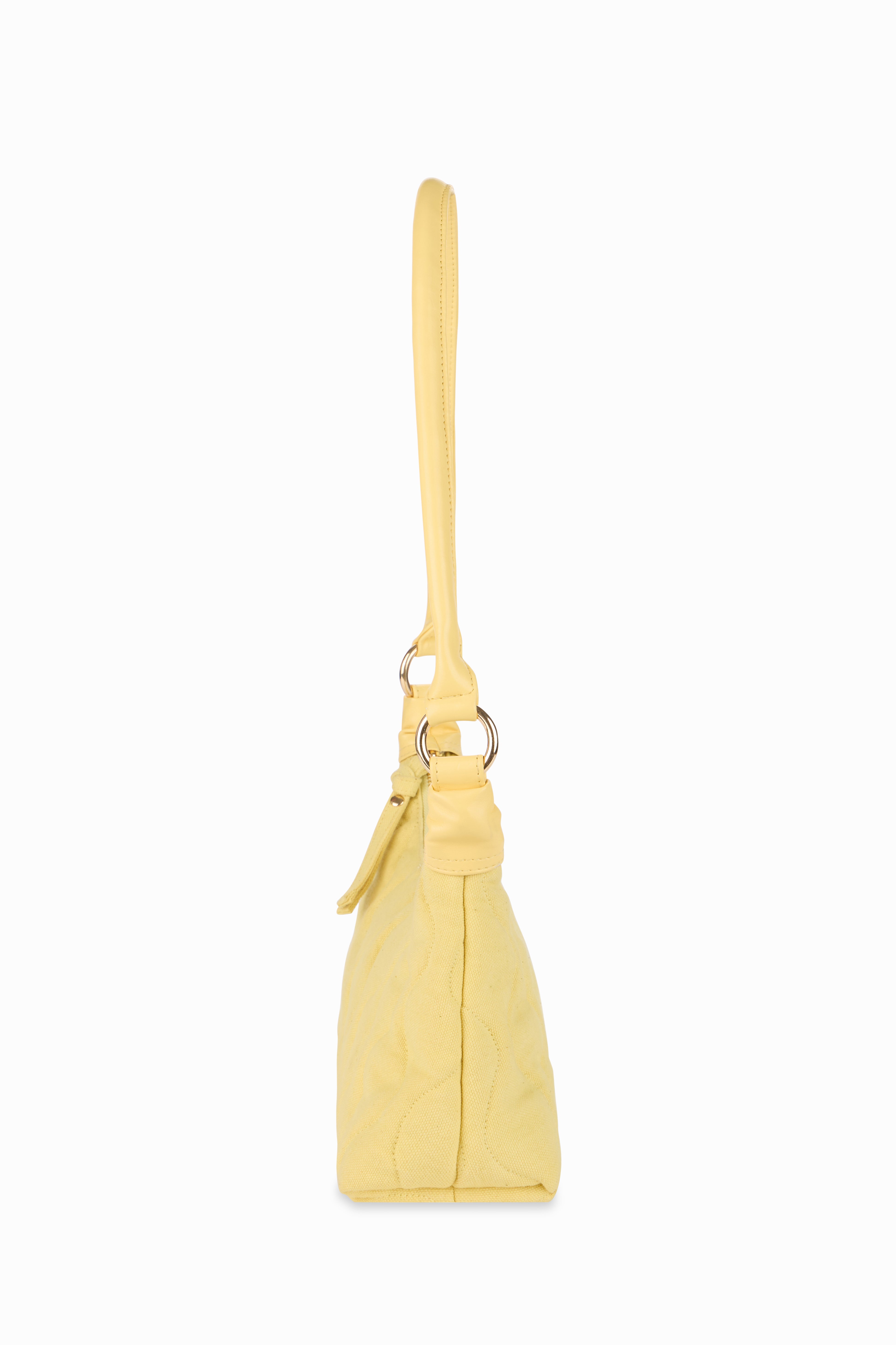 The Classic Quilted Yellow Bag - Rizir
