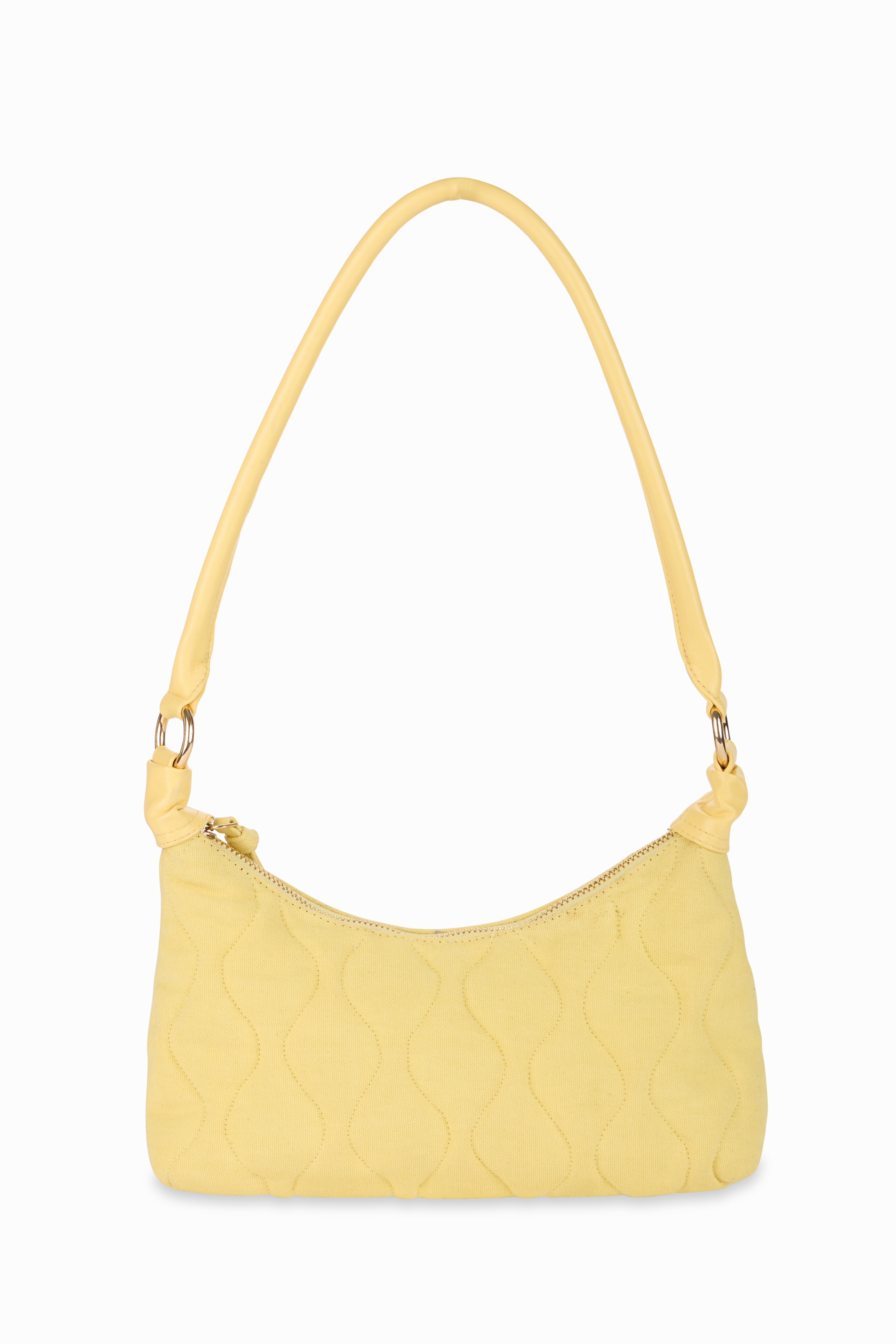 The Classic Quilted Yellow Bag - Rizir