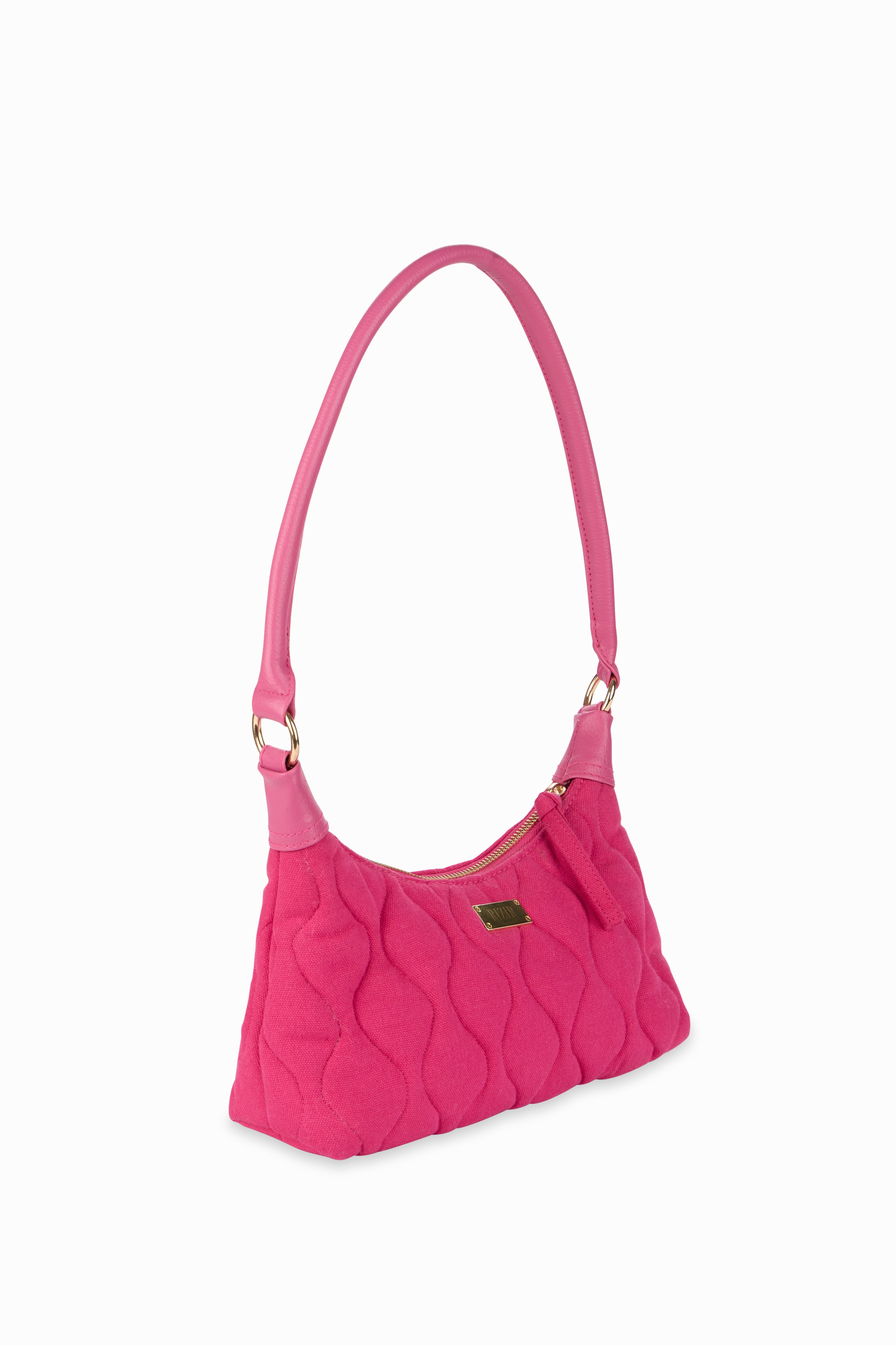 The Classic Quilted Hot Pink Bag - Rizir