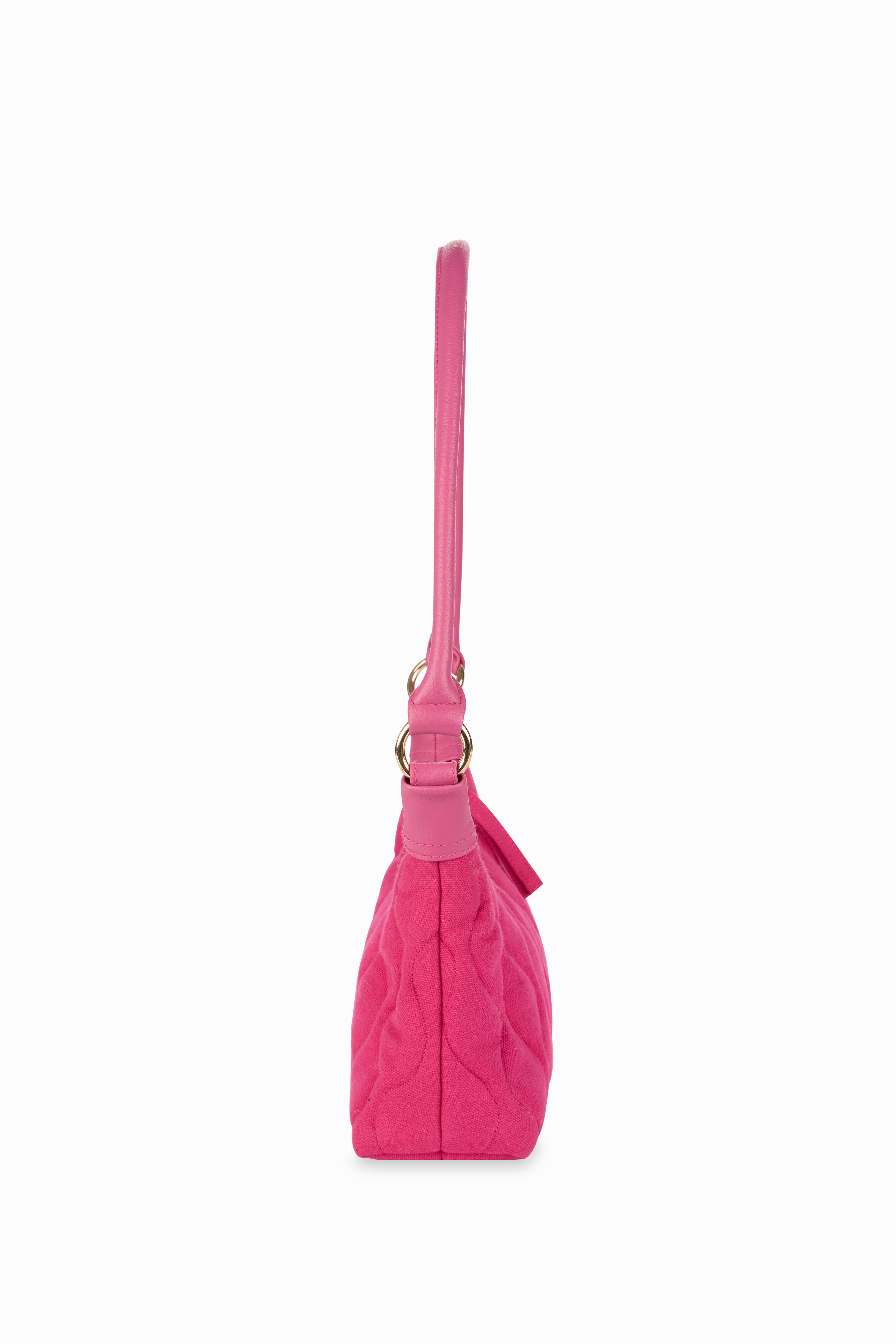 The Classic Quilted Hot Pink Bag - Rizir