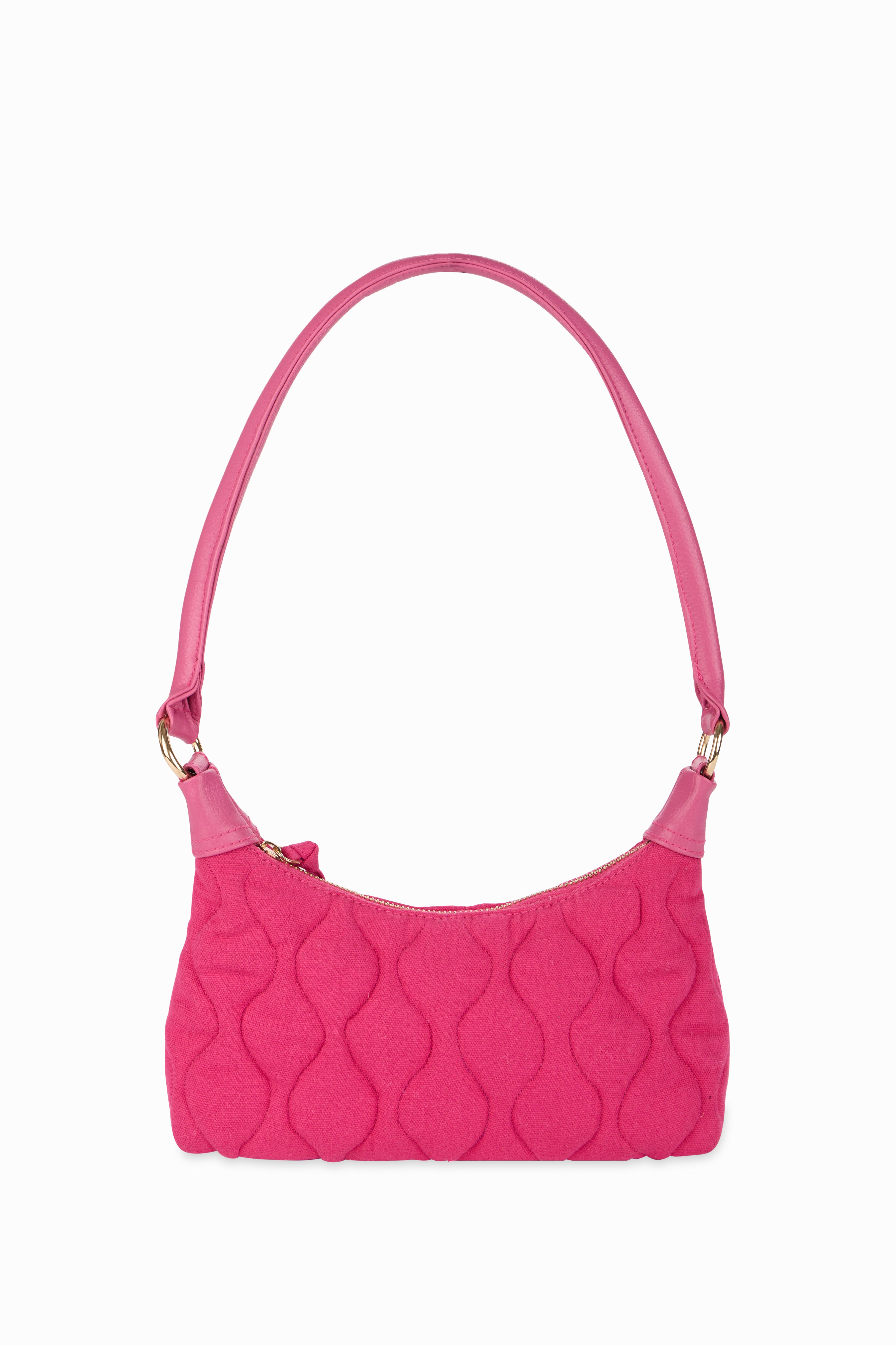 The Classic Quilted Hot Pink Bag - Rizir