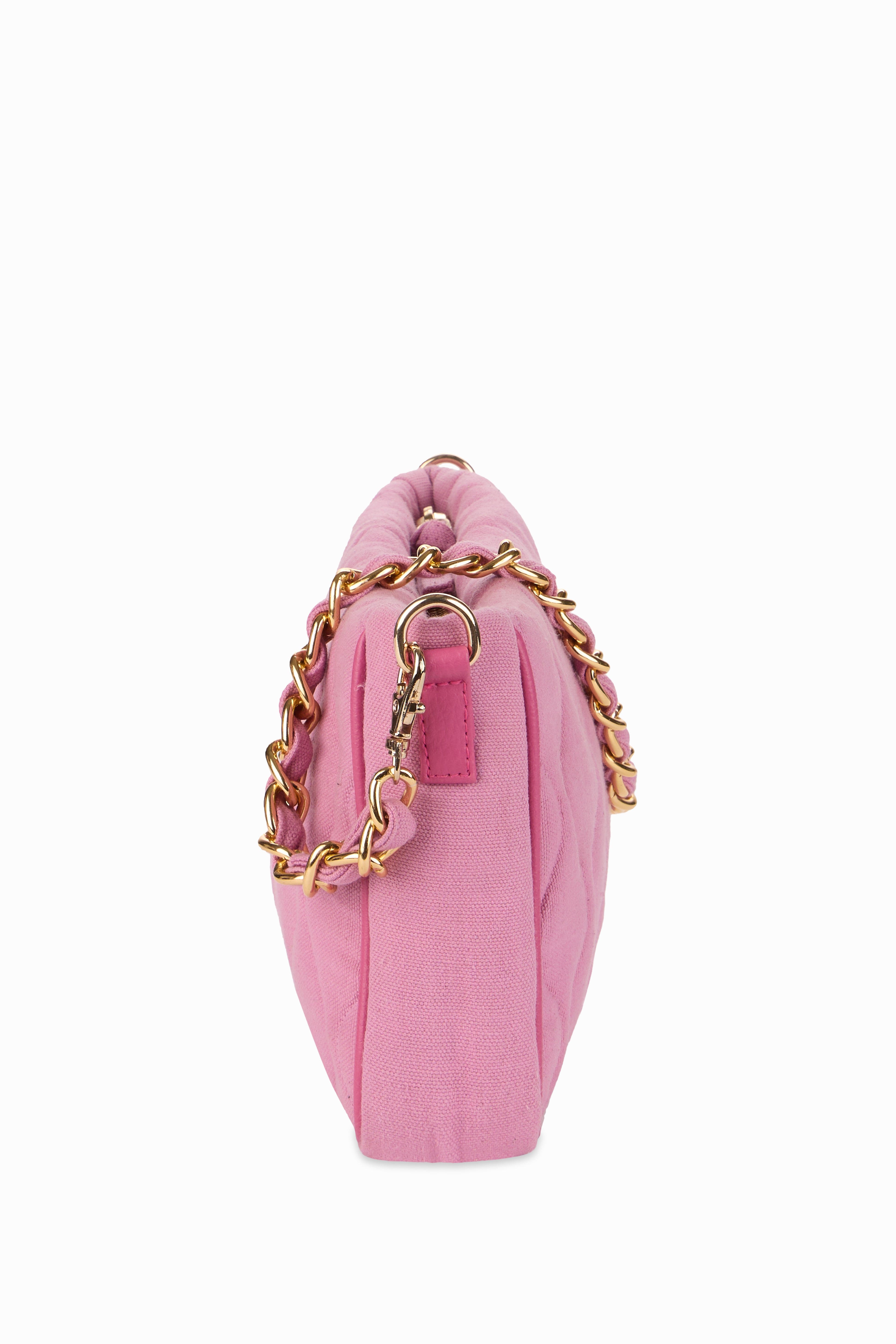 Retro Quilted Pink Sling Bag - Rizir