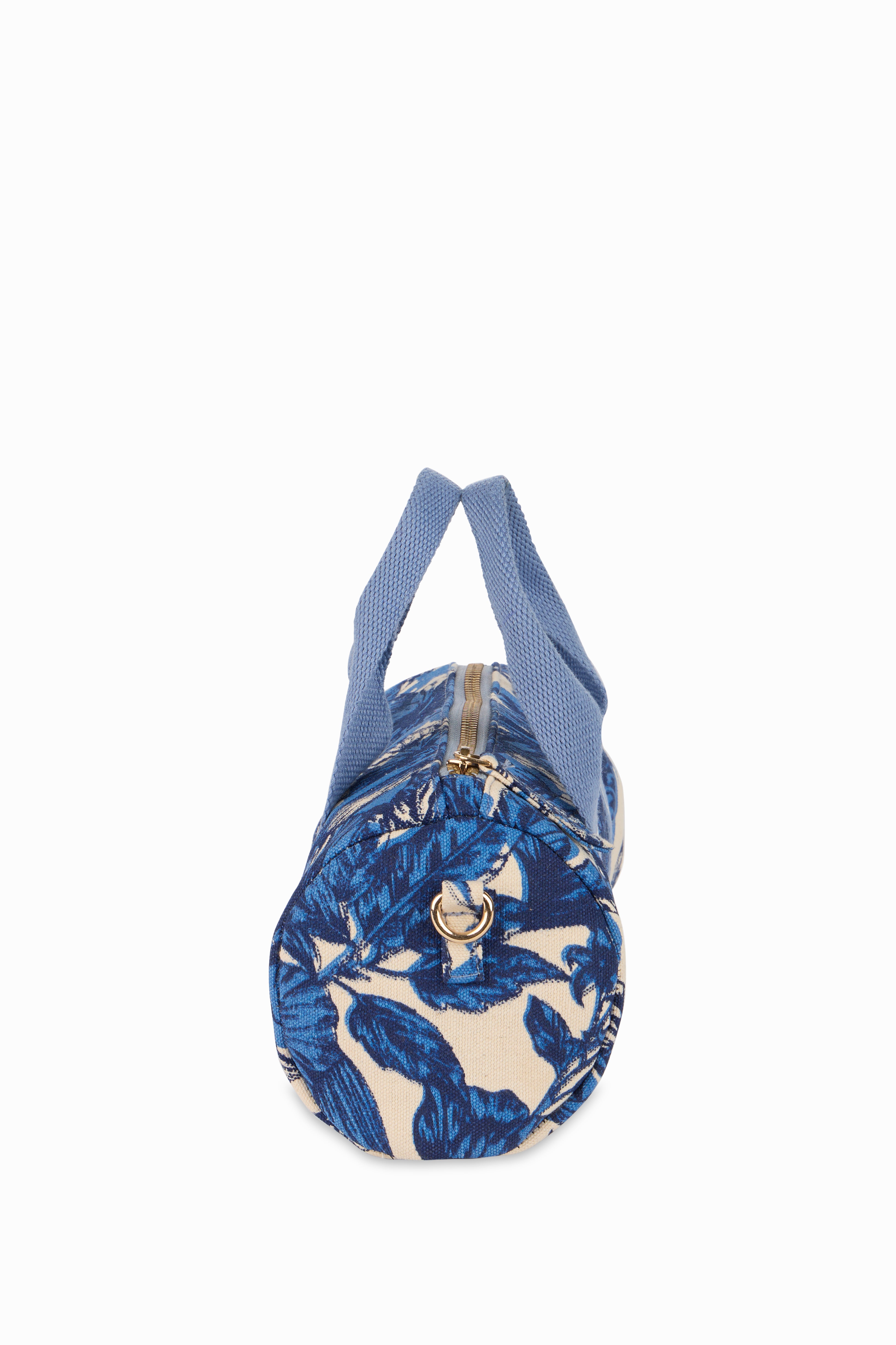 MINI URBAN PRINTED DUFFLE BLUE BLOSSOM - Rizir