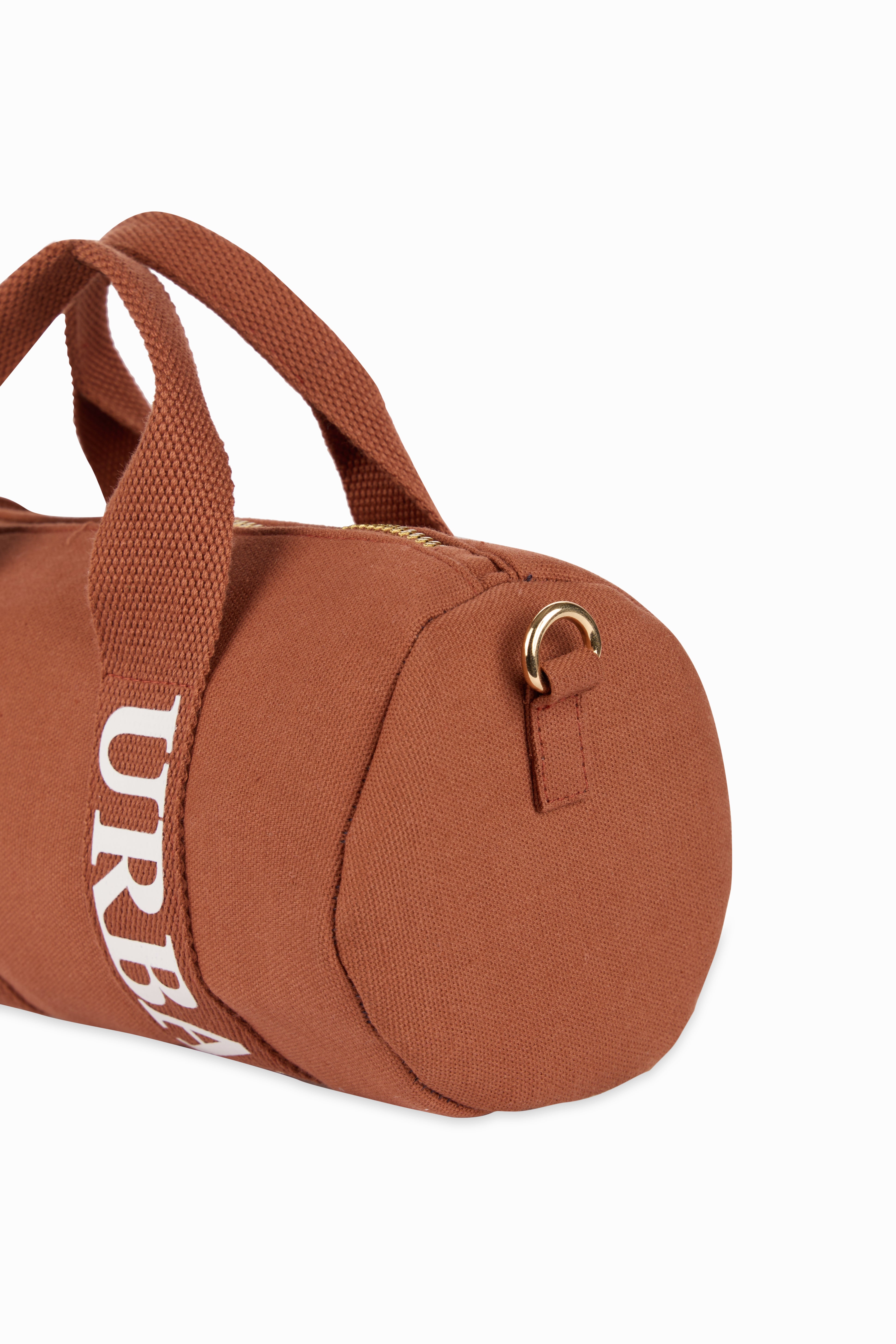 MINI URBAN PRINTED DUFFLE BROWN