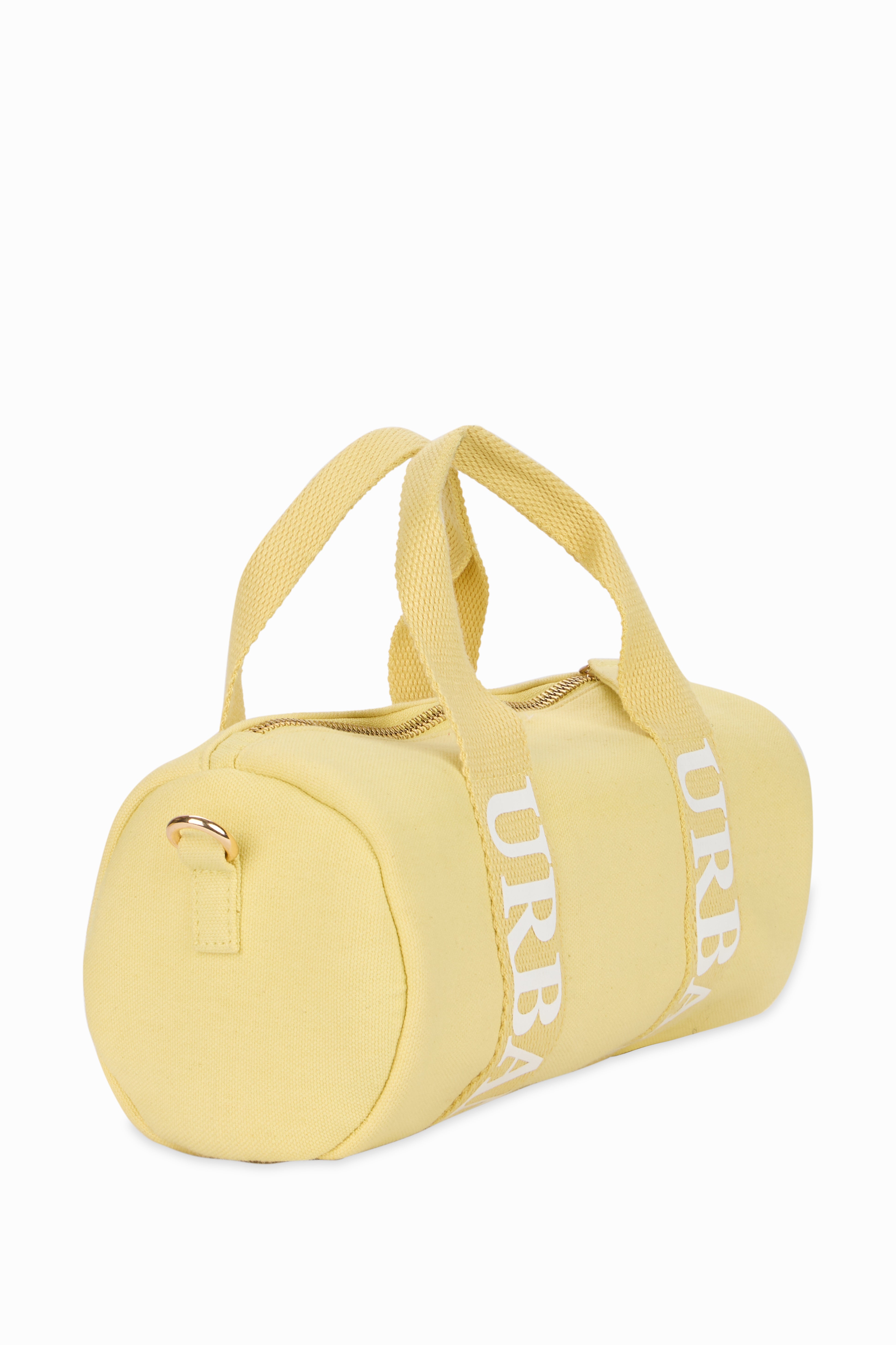 MINI URBAN PRINTED DUFFLE YELLOW