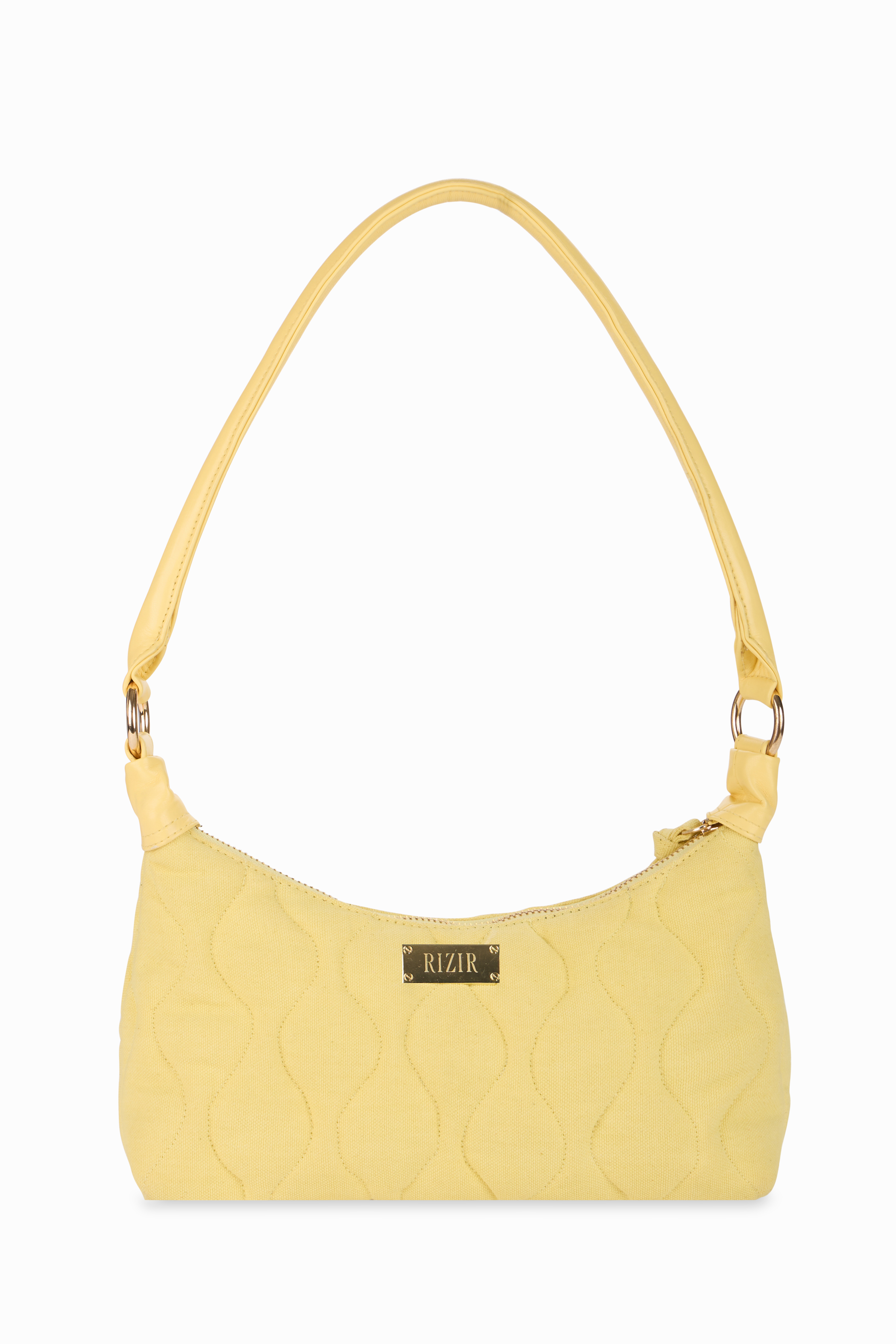 The Classic Quilted Yellow Bag - Rizir