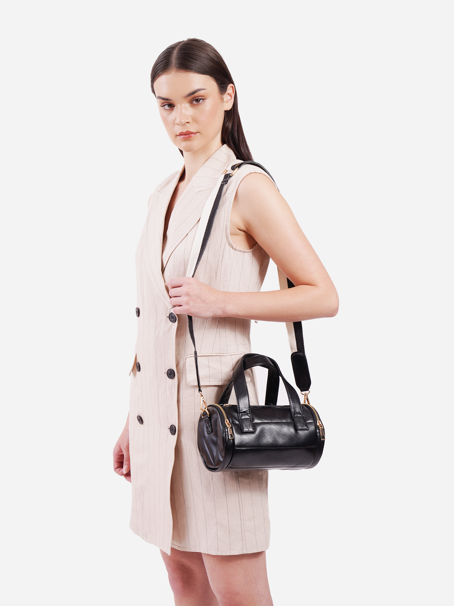 AURA CROSSBODY BAGS - BLACK - Rizir