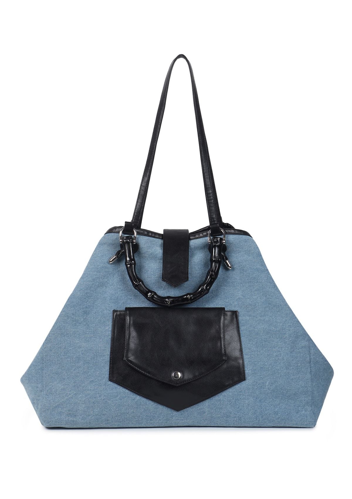 BAMB BLACK DENIM BAG - Rizir