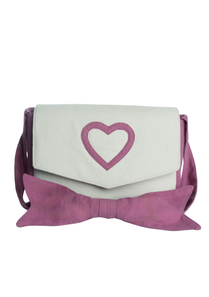 VALENTINE CLUTCH DUSKY PINK - Rizir