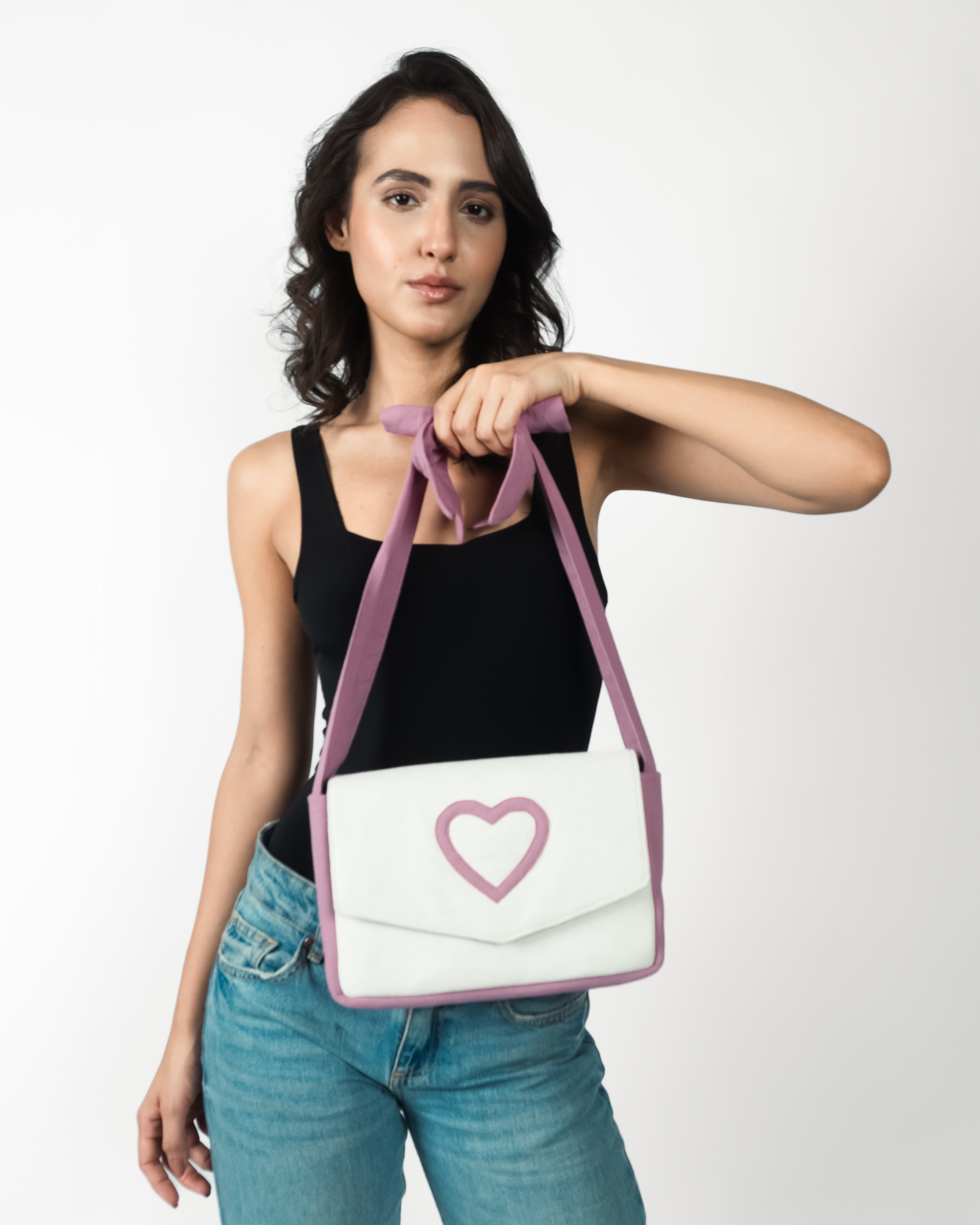 VALENTINE CLUTCH DUSKY PINK - Rizir