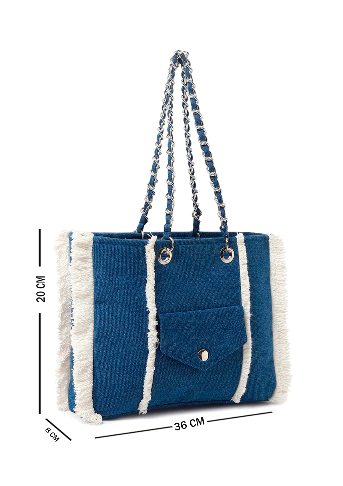GLACE DENIM BAG - Rizir