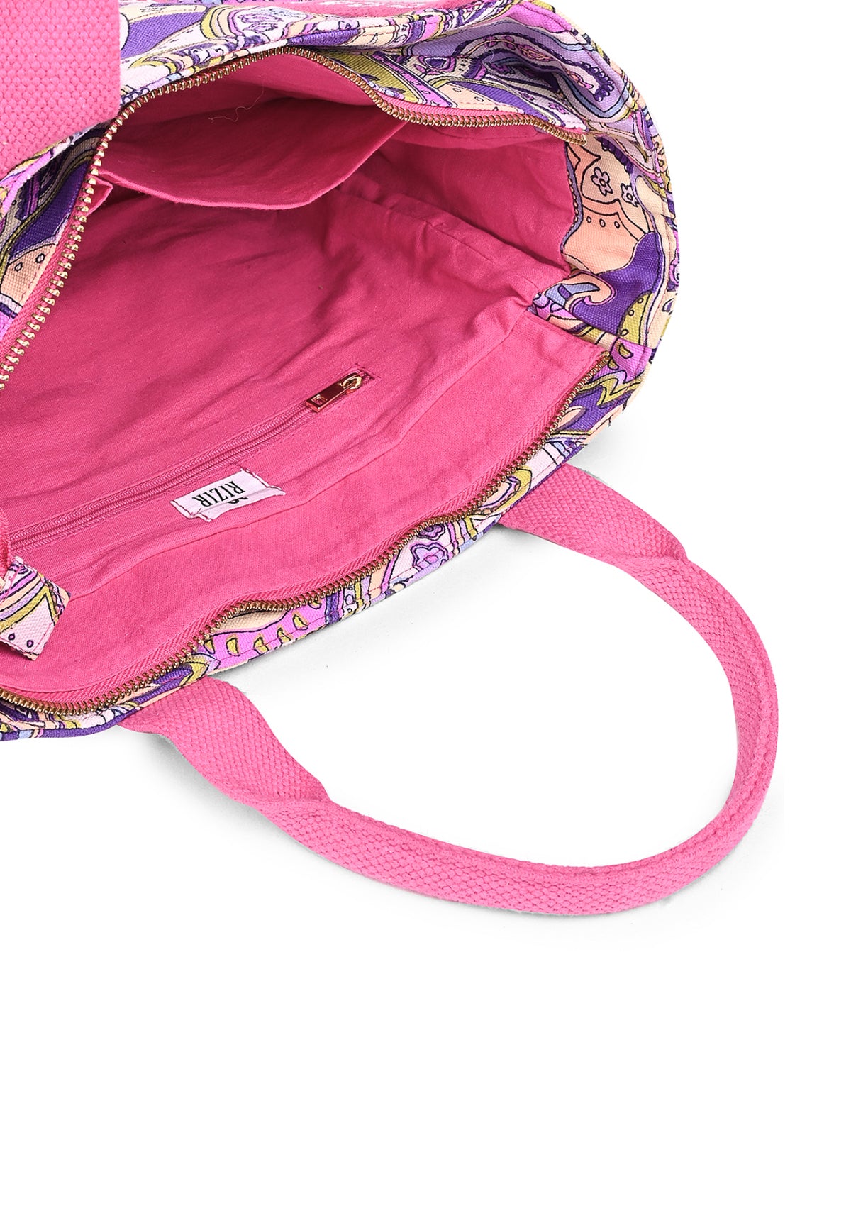 PAISLEY PRINTED URBAN TOTE - Rizir