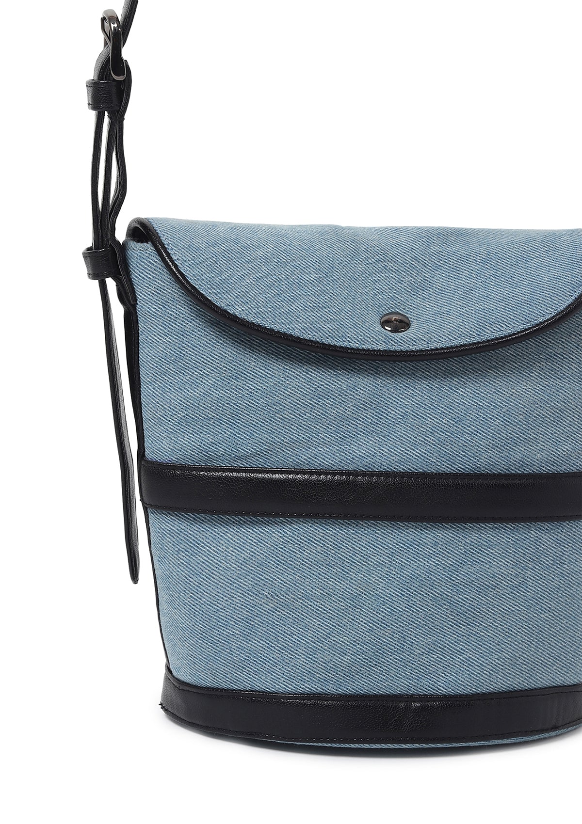 CADE BLACK DENIM BAG - Rizir