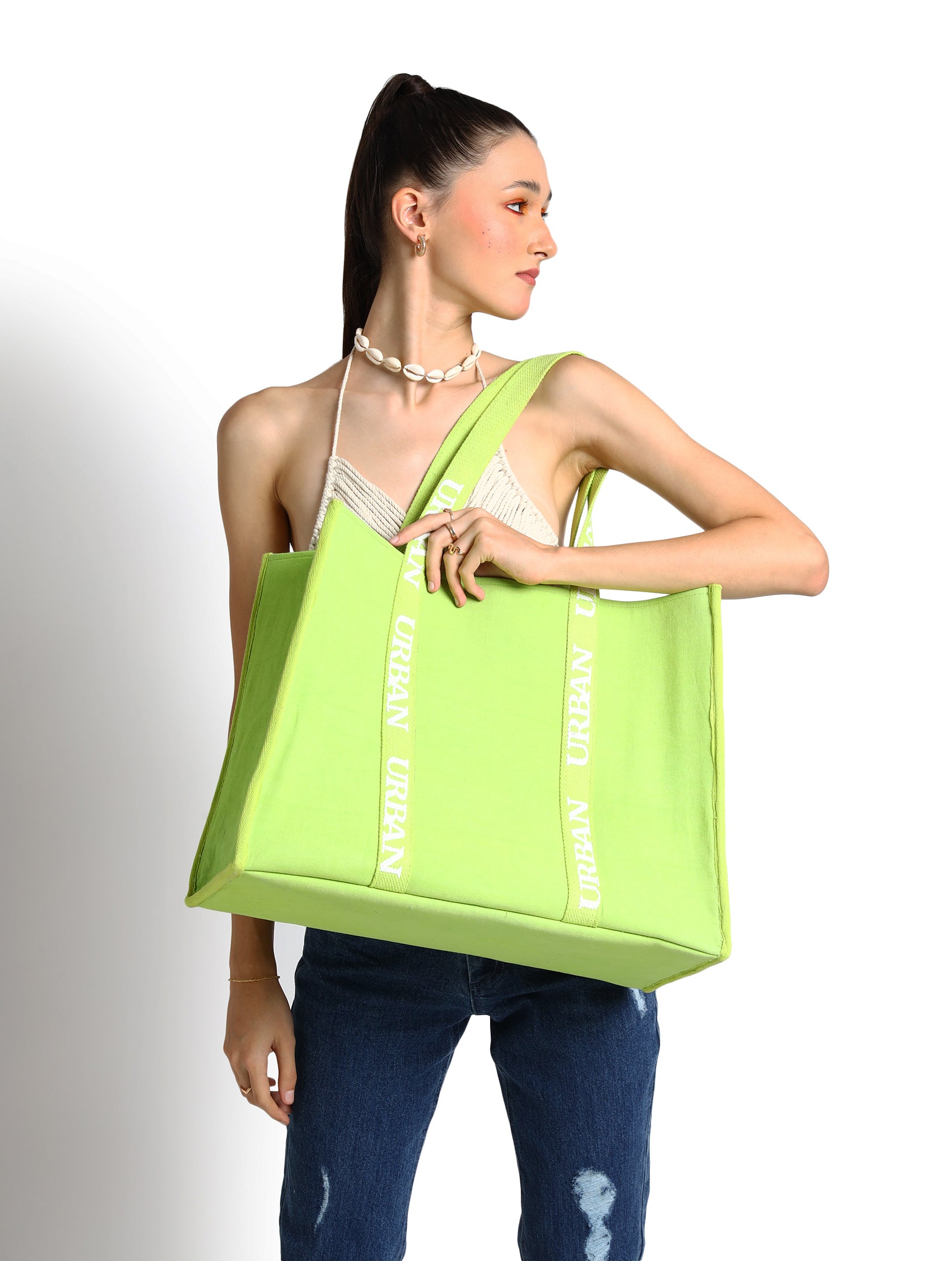 Urban Tote Mint Green Bag