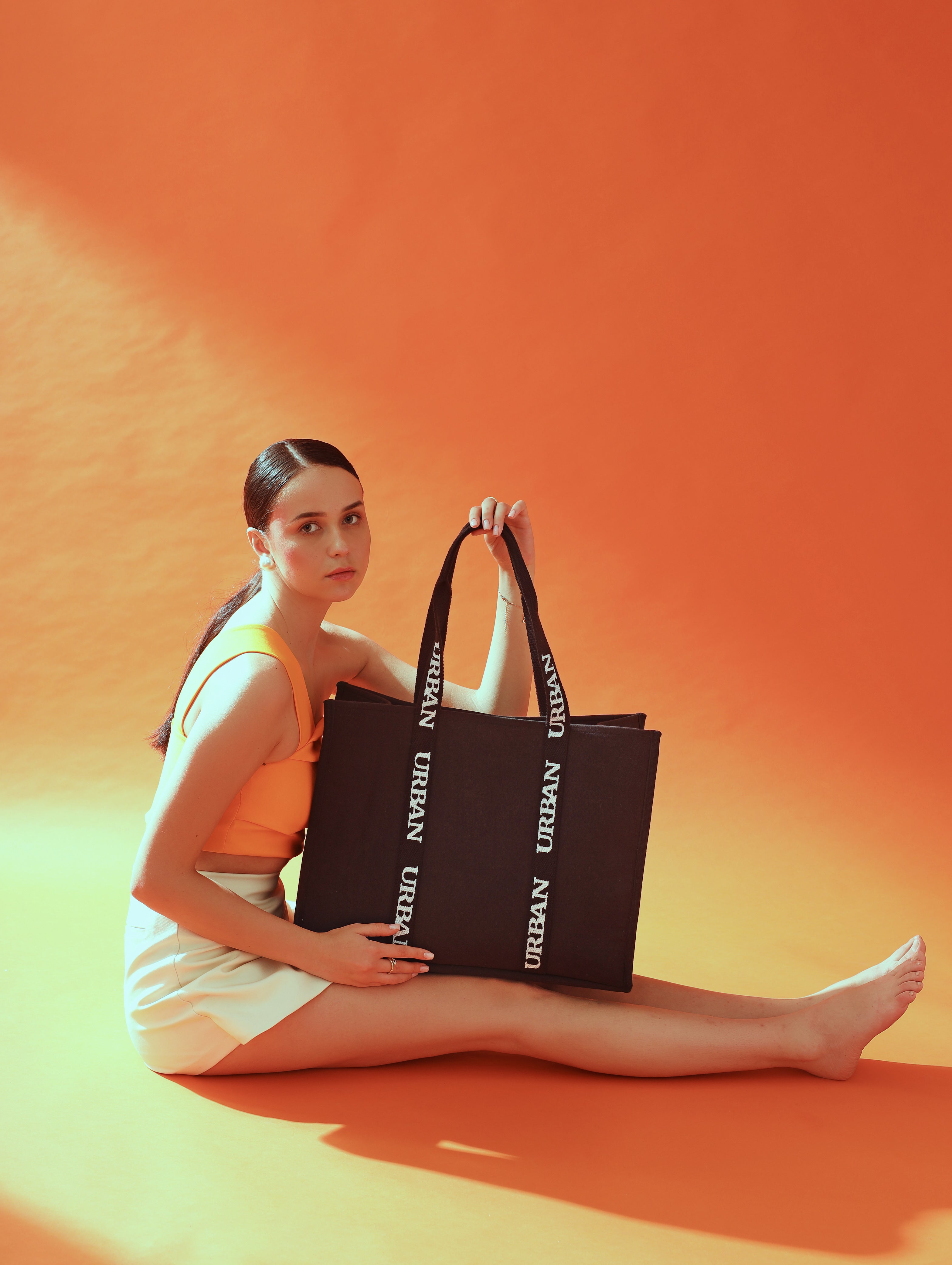 URBAN TOTE - BLACK - Rizir