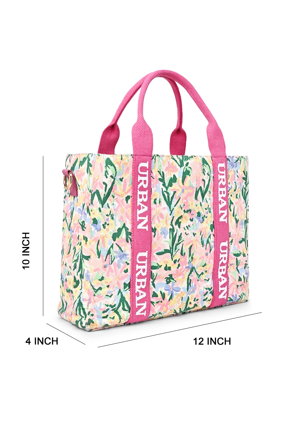 PASTEL PRINTED URBAN TOTE - Rizir