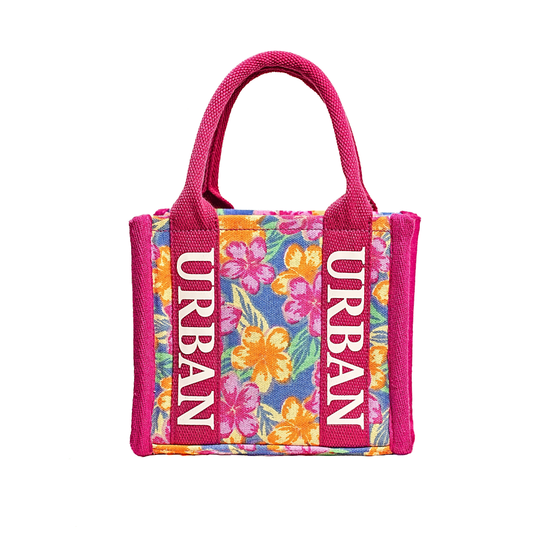 MINI URBAN TOTE FLORAL POP