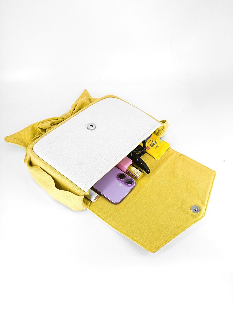 VALENTINE CLUTCH YELLOW
