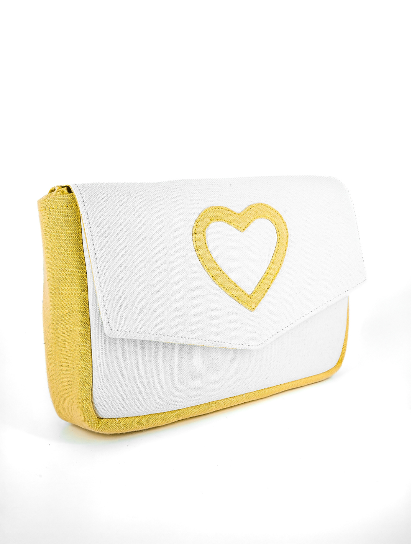 VALENTINE CLUTCH YELLOW