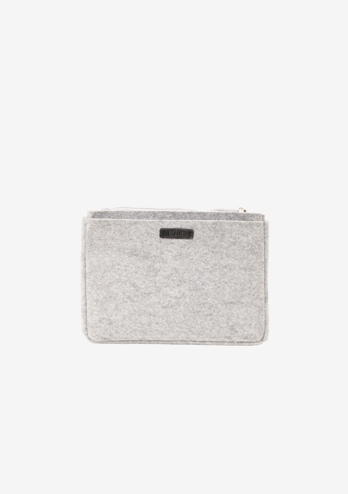 Grey Felt Handbag Organizer - Rizir