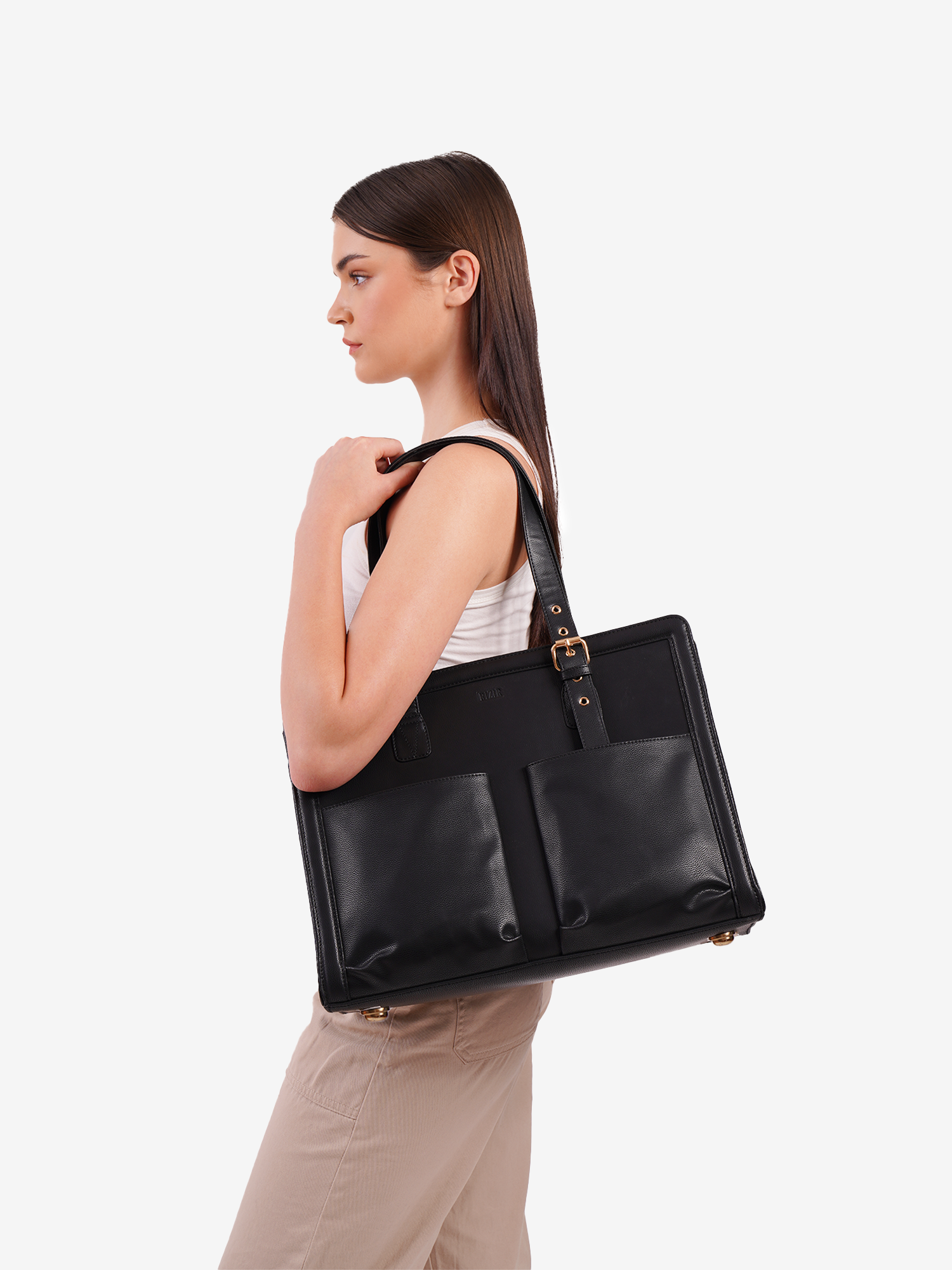 MODA TOTE BAG - BLACK - Rizir