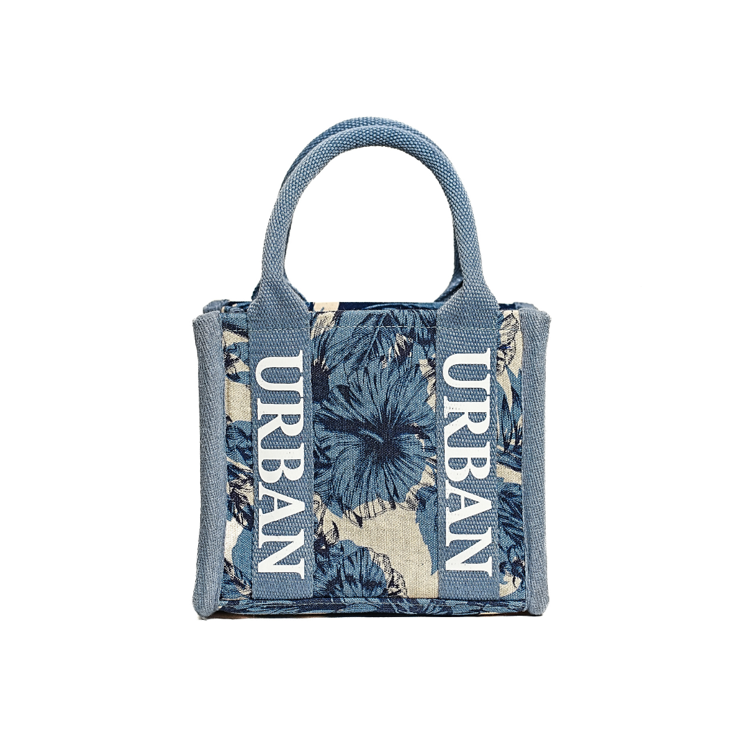 MINI URBAN TOTE BLUE BLOSSOM