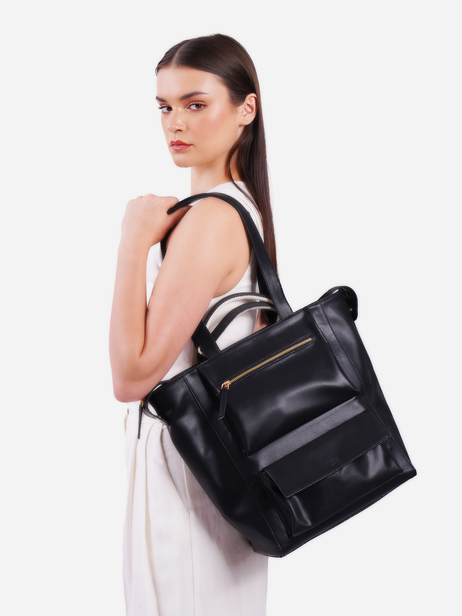 ELYSIAN TOTE BAG-BLACK