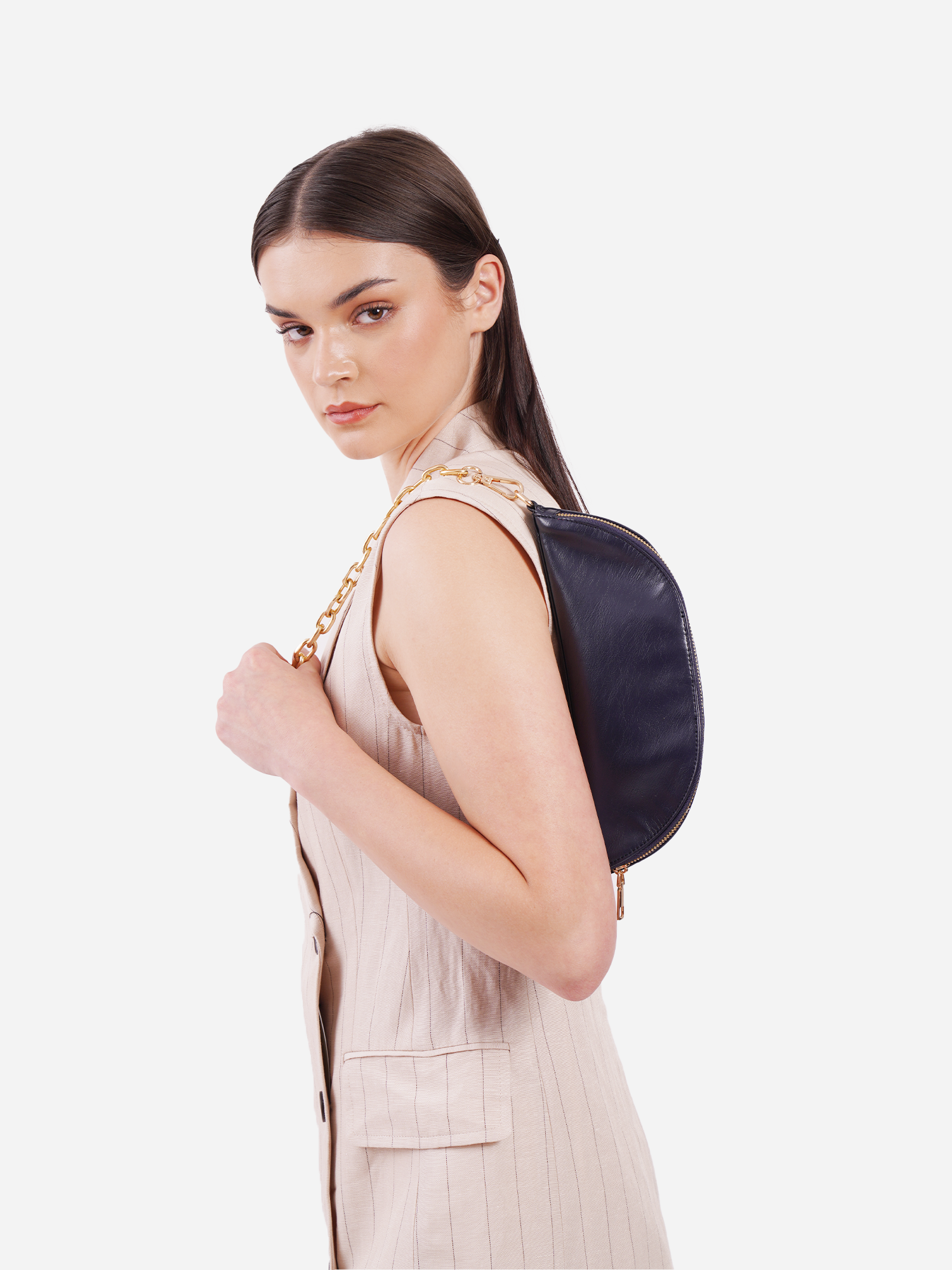 EASE BUM BAG - TRIO NAVY BLUE - Rizir