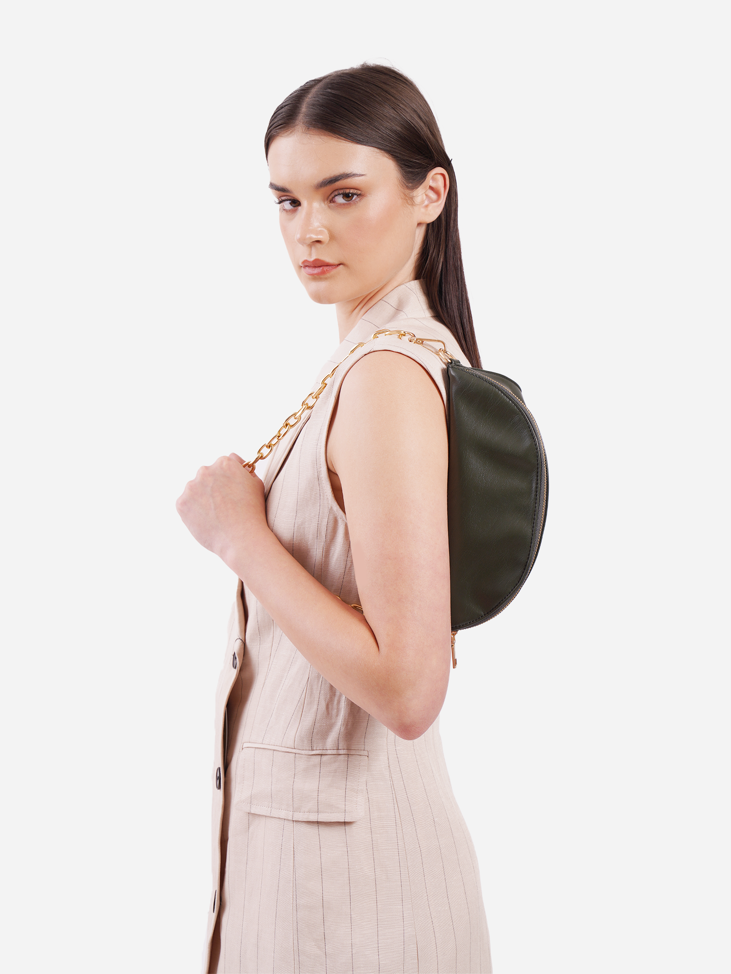 EASE BUM BAG-  TRIO OLIVE - Rizir