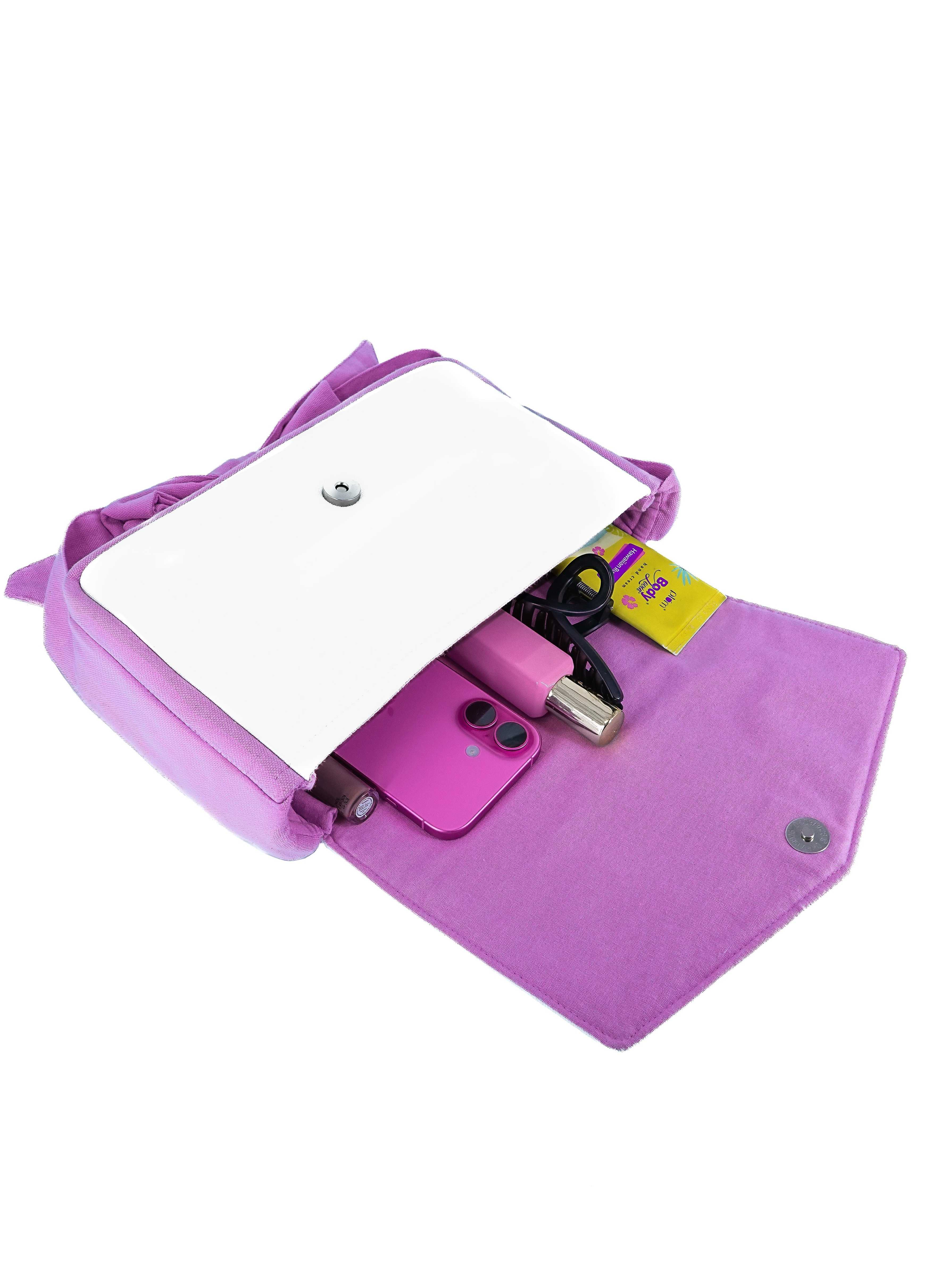 VALENTINE CLUTCH LAVENDER