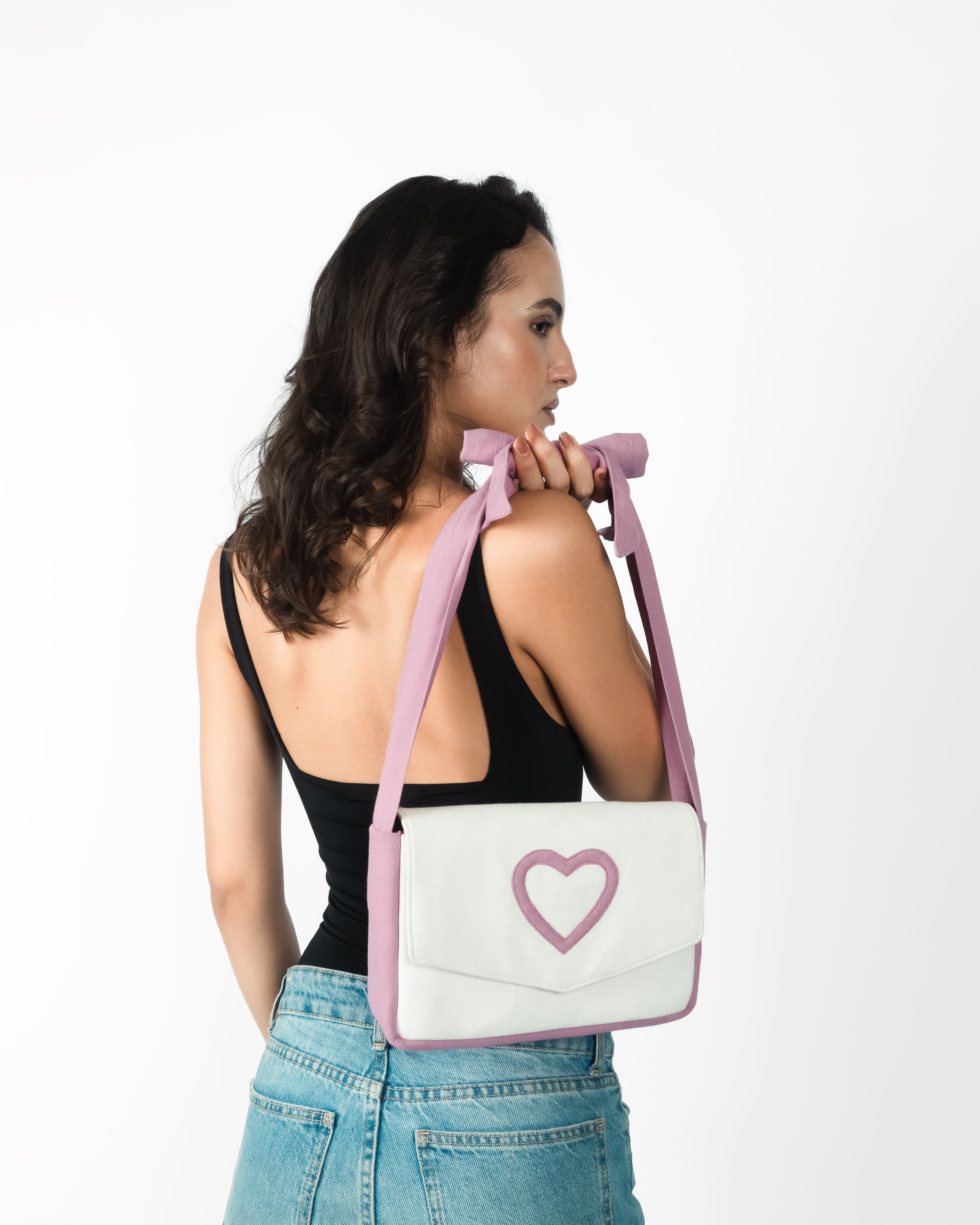 VALENTINE CLUTCH DUSKY PINK
