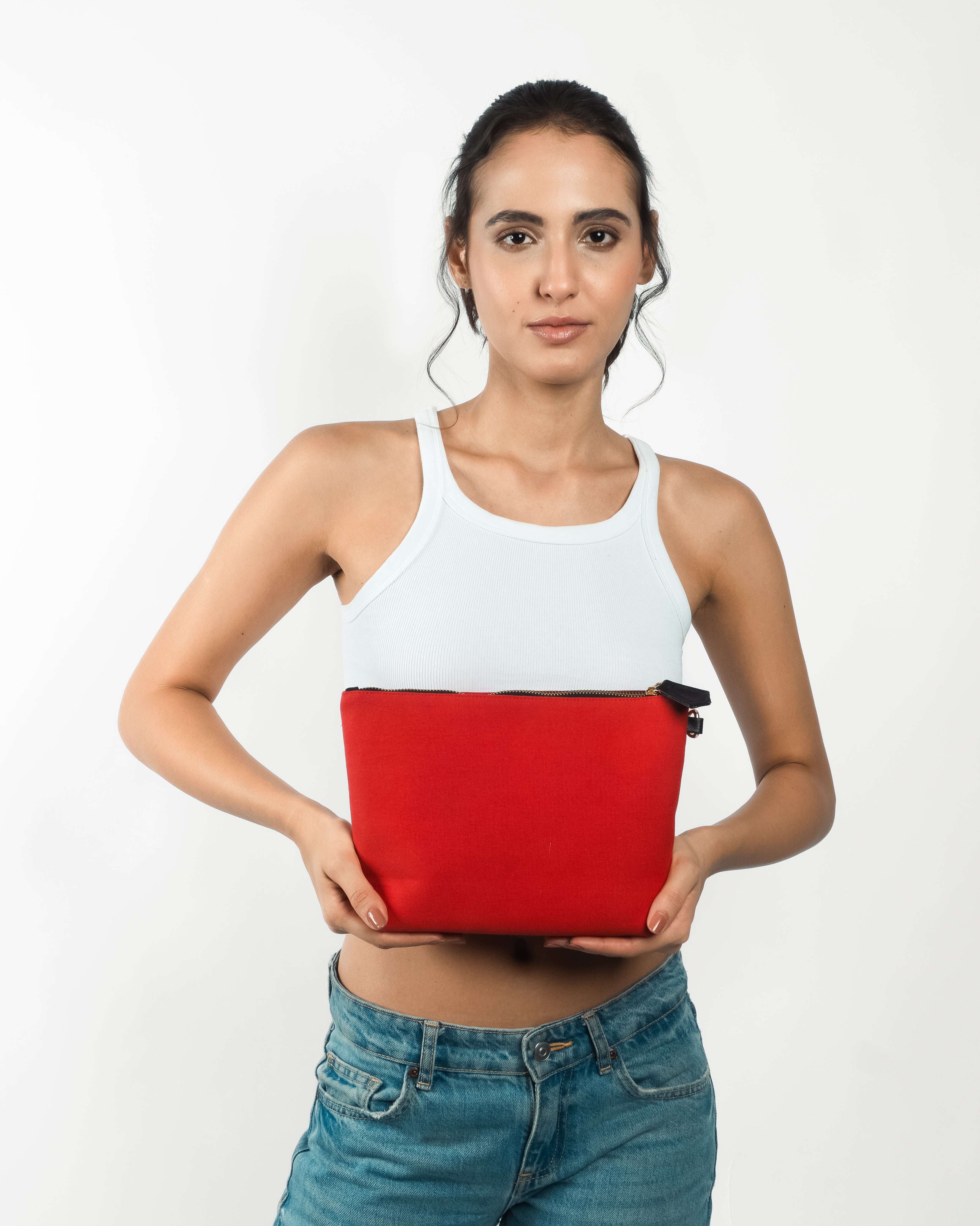 ON-THE-GO RED UTILITY POUCH