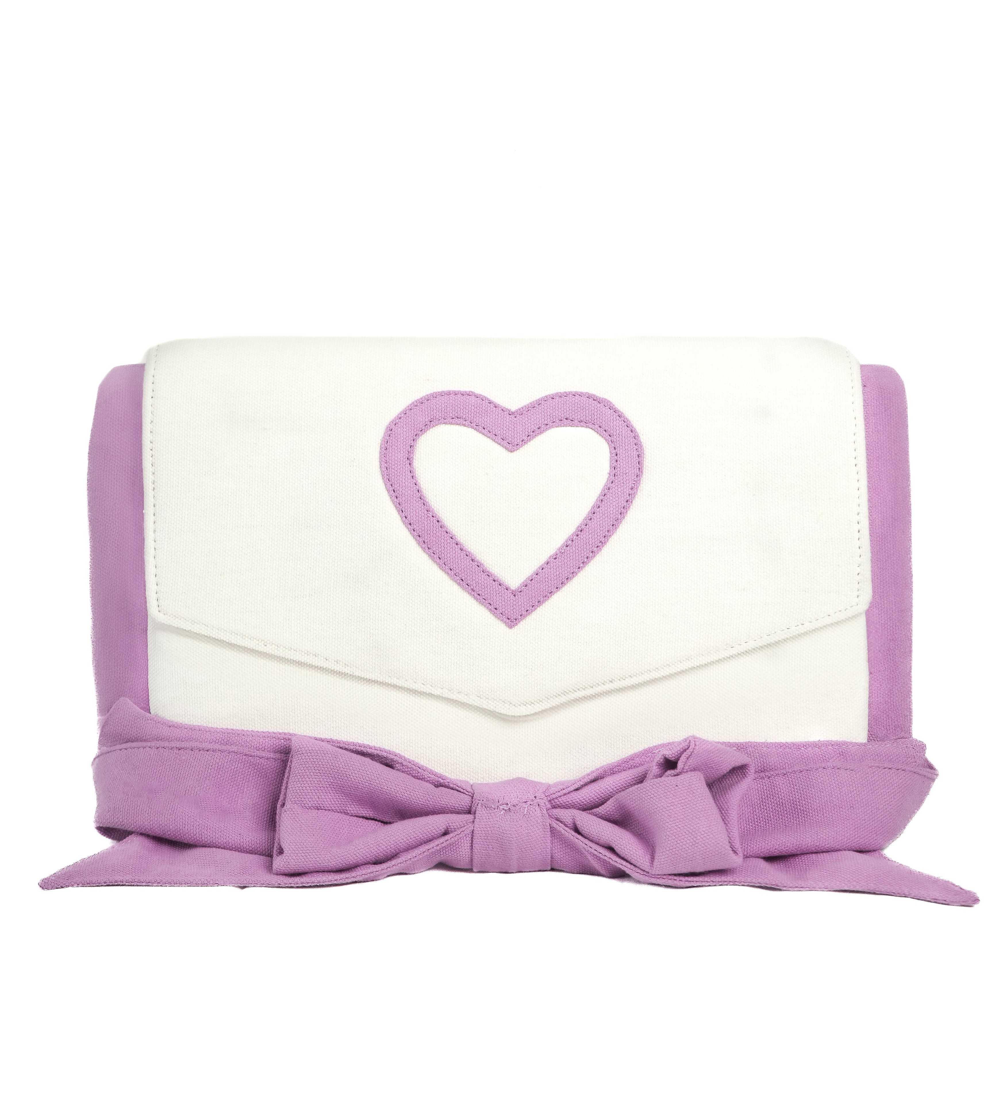 VALENTINE CLUTCH LAVENDER
