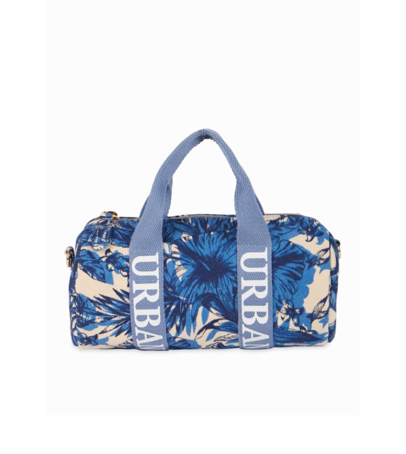 MINI URBAN PRINTED DUFFLE BLUE BLOSSOM