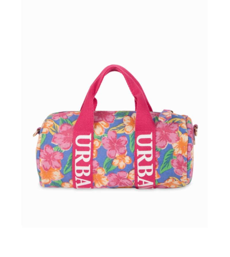 MINI URBAN PRINTED DUFFLE FLORAL POP